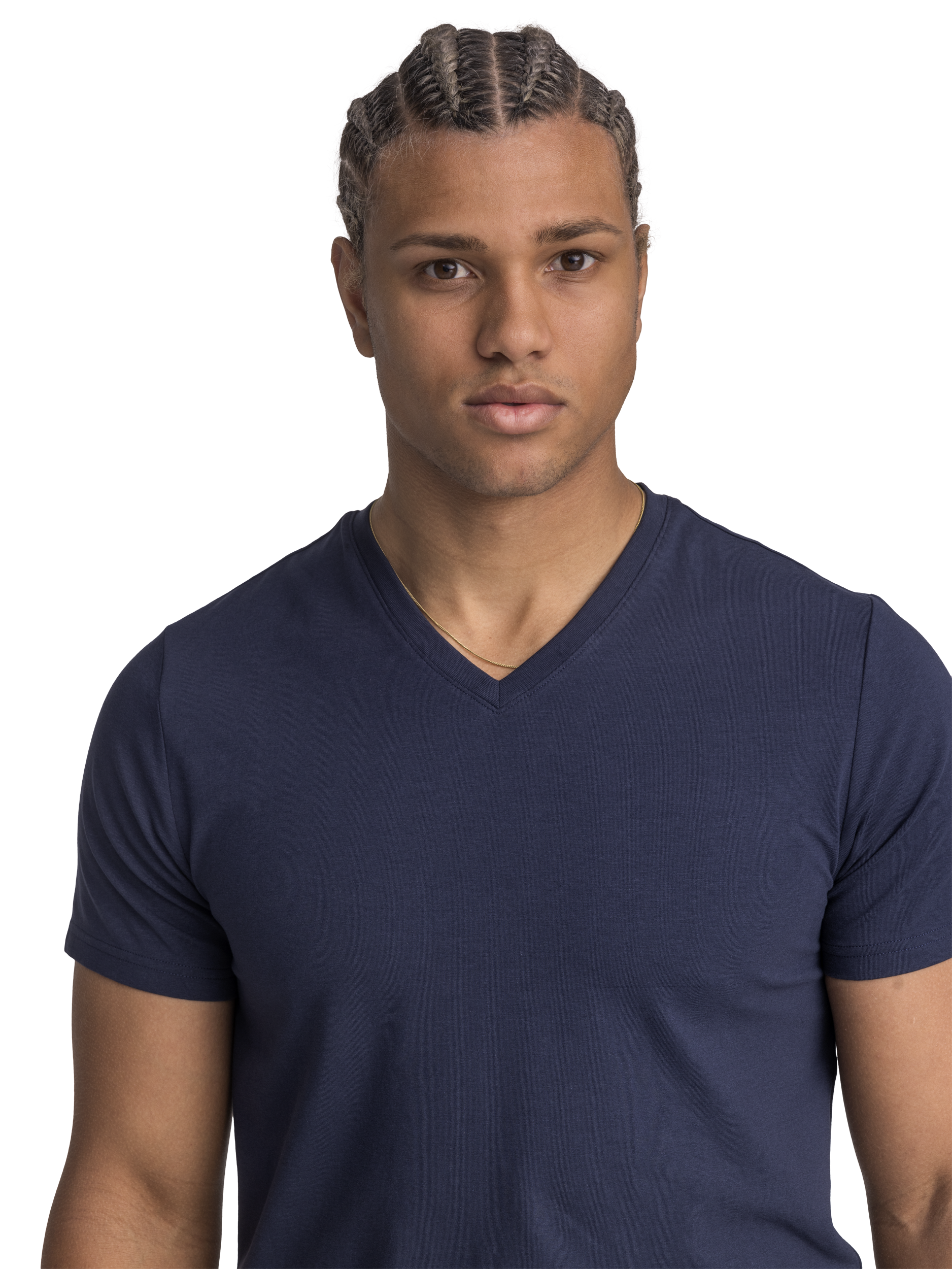 SOC, M SLIM FIT V-NECK TEE