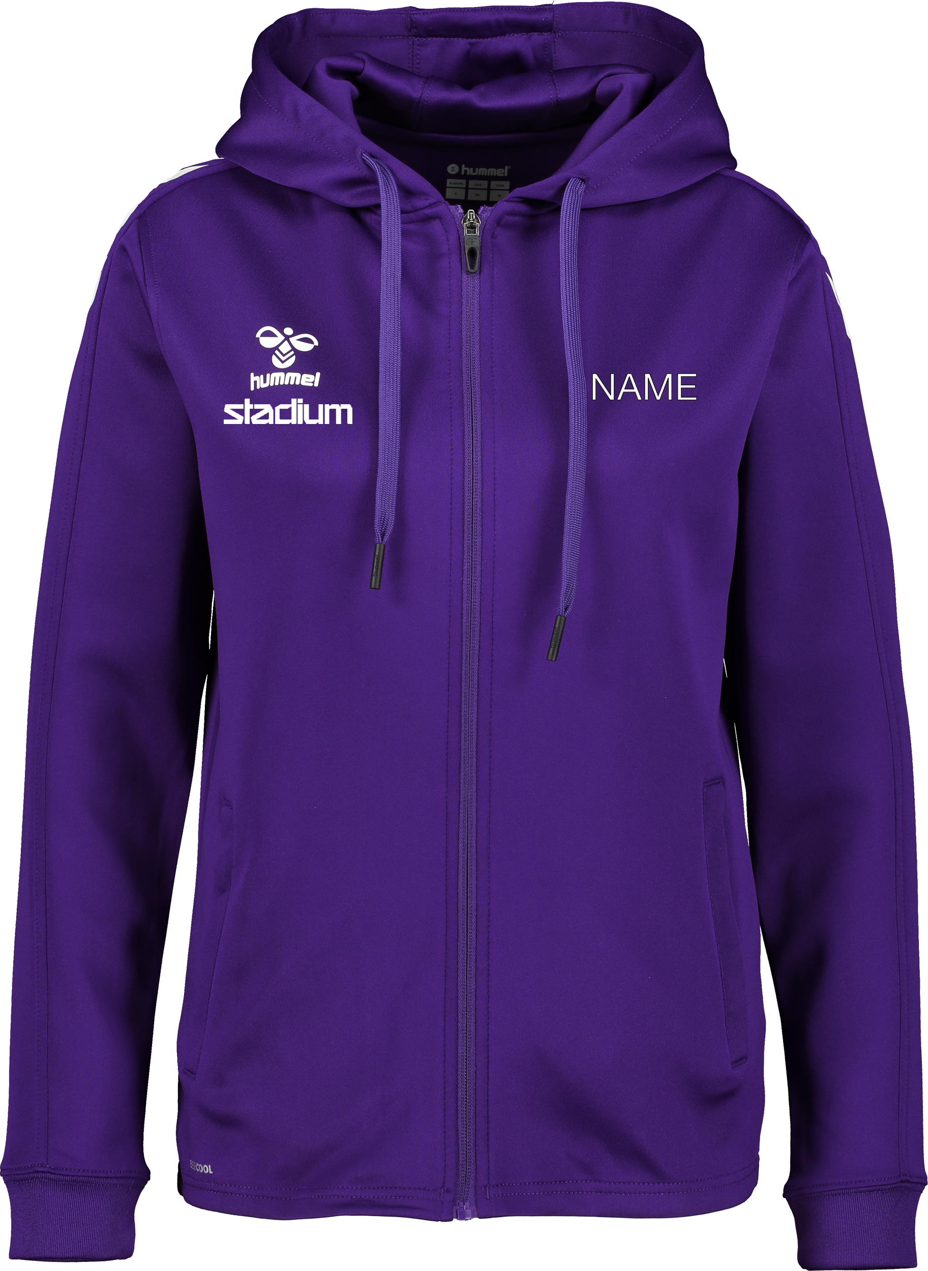 
HUMMEL, 
Core Xk Poly Zip Hood W, 
Detail 1
