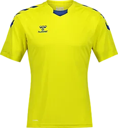 Core Xk Poly Jsy Ss - Yellow/Blue Standard Small1x1