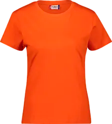 Basic Tee W - Blood Orange Standard Small1x1