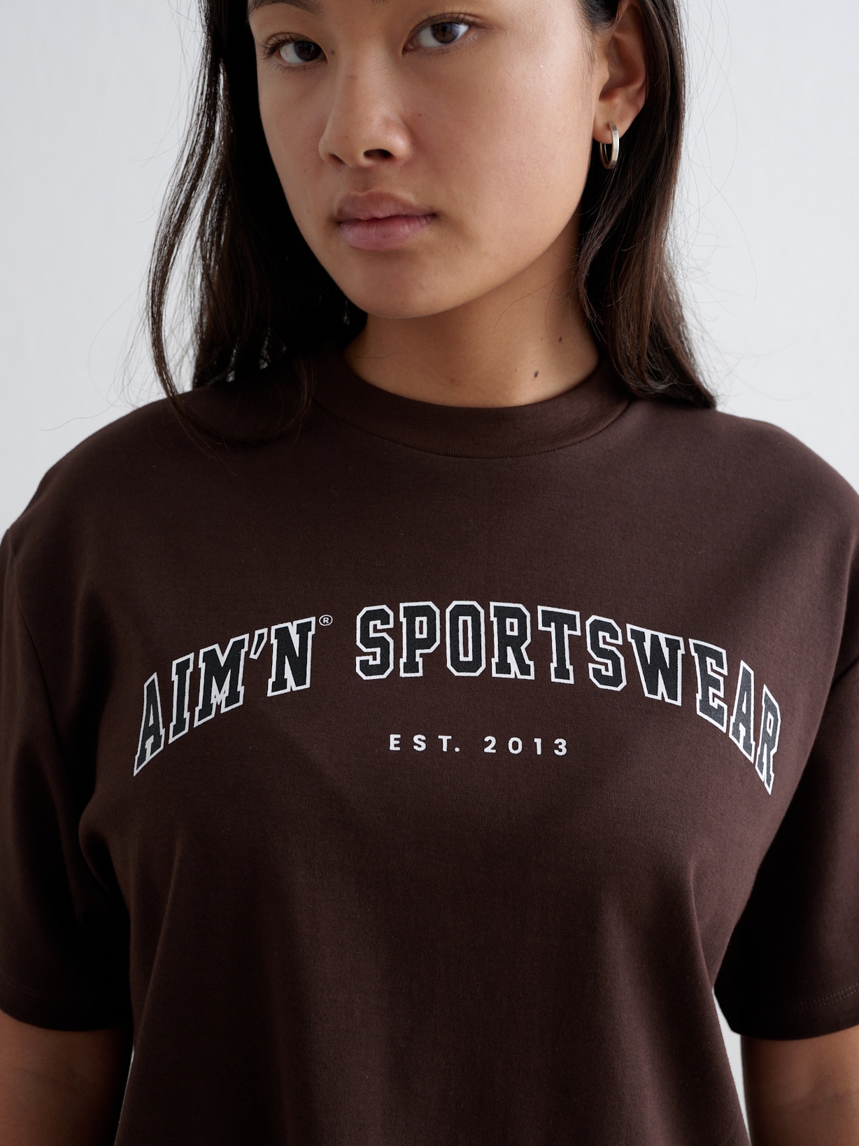 AIM&acute;N, W VARSITY BOYFRIEND T-SHIRT