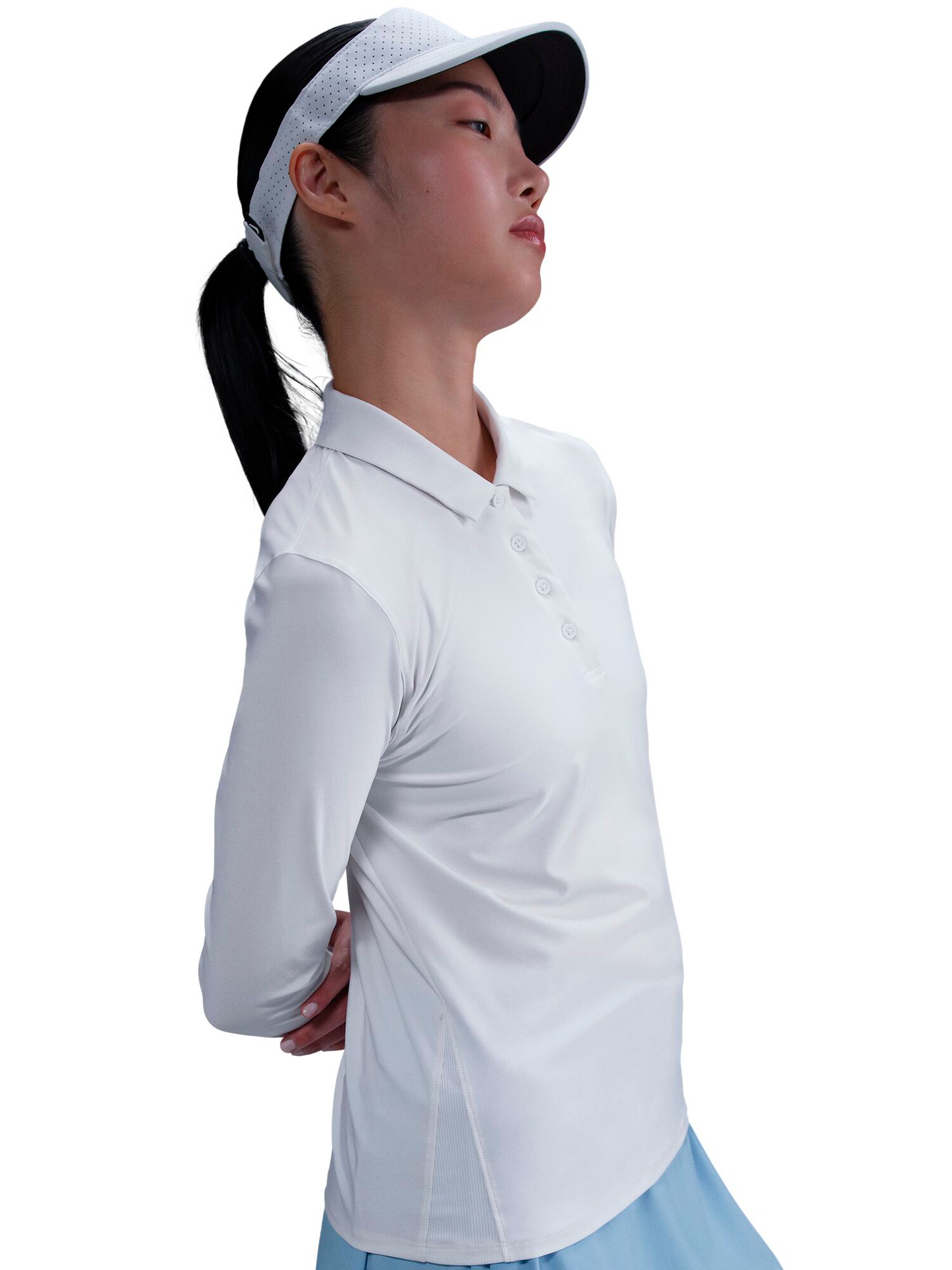 NIKE, W NK DF VICTORY LS POLO