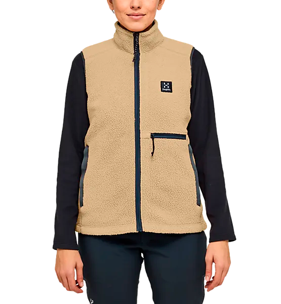 709406101101 HAGLÖFS  MALUNG PILE VEST WOMEN 709406101101 HAGLÖFS MALUNG PILE VEST WOMEN  Model01 Detail