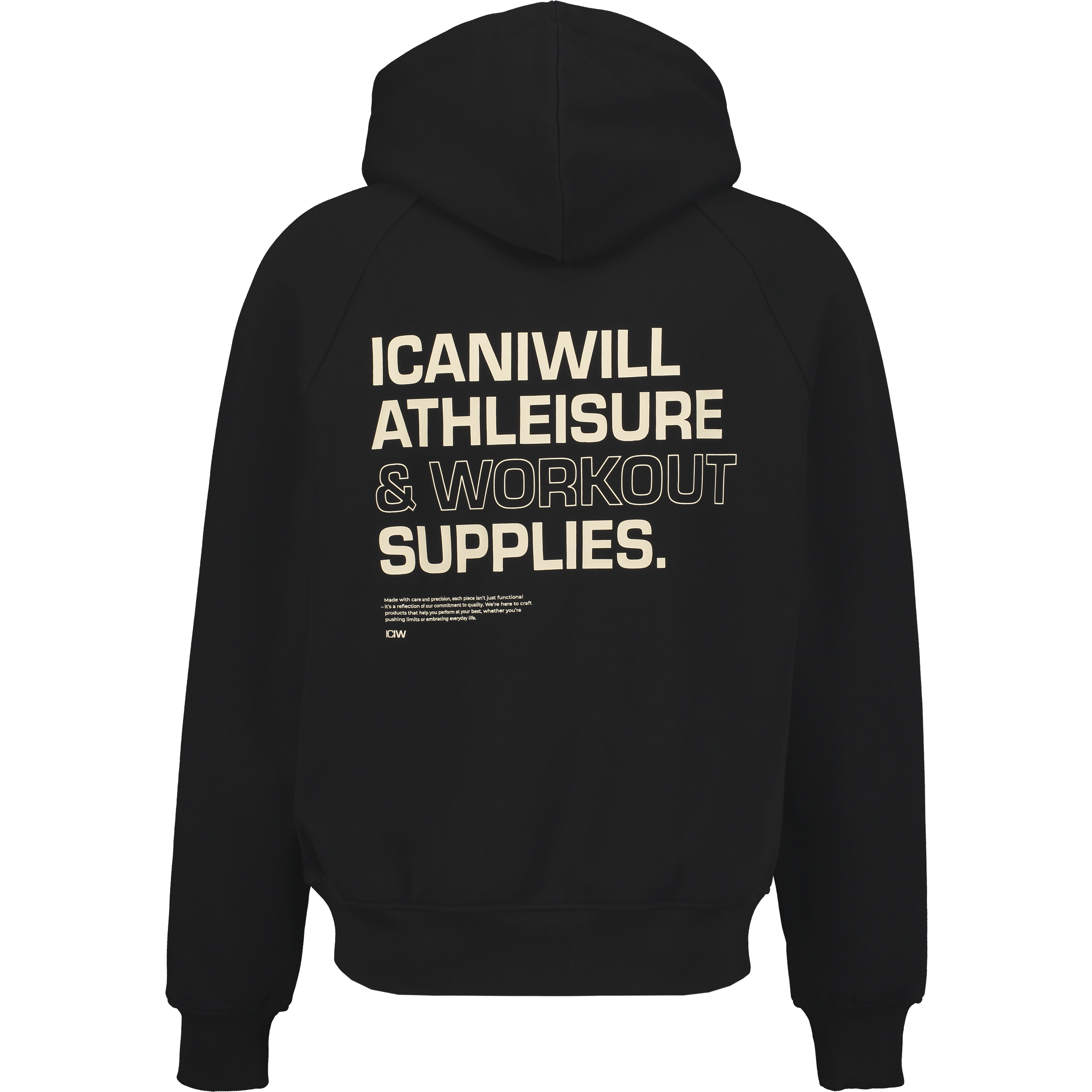 ICANIWILL, Everyday Relaxed Hoodie Print