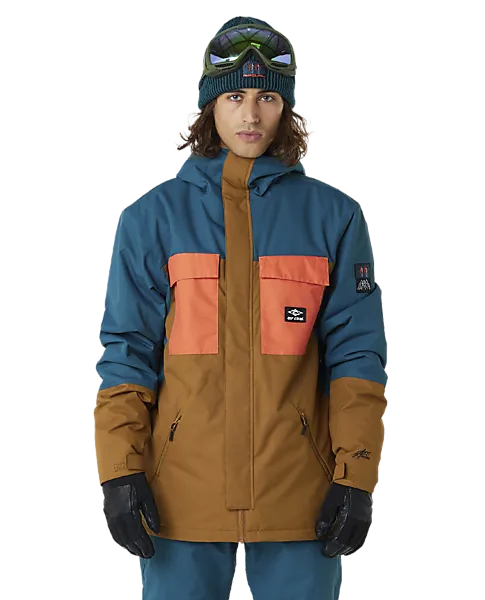 389370101101 RIP CURL M Pinnacle 10K/10K Jacket 389370101101 RIP CURL M Pinnacle 10K/10K Jacket Model01 Detail