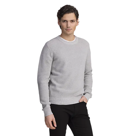 402712102101 RACE MARINE M Marine Knit Crew 402712102101 RACE MARINE M Marine Knit Crew Model01 Detail