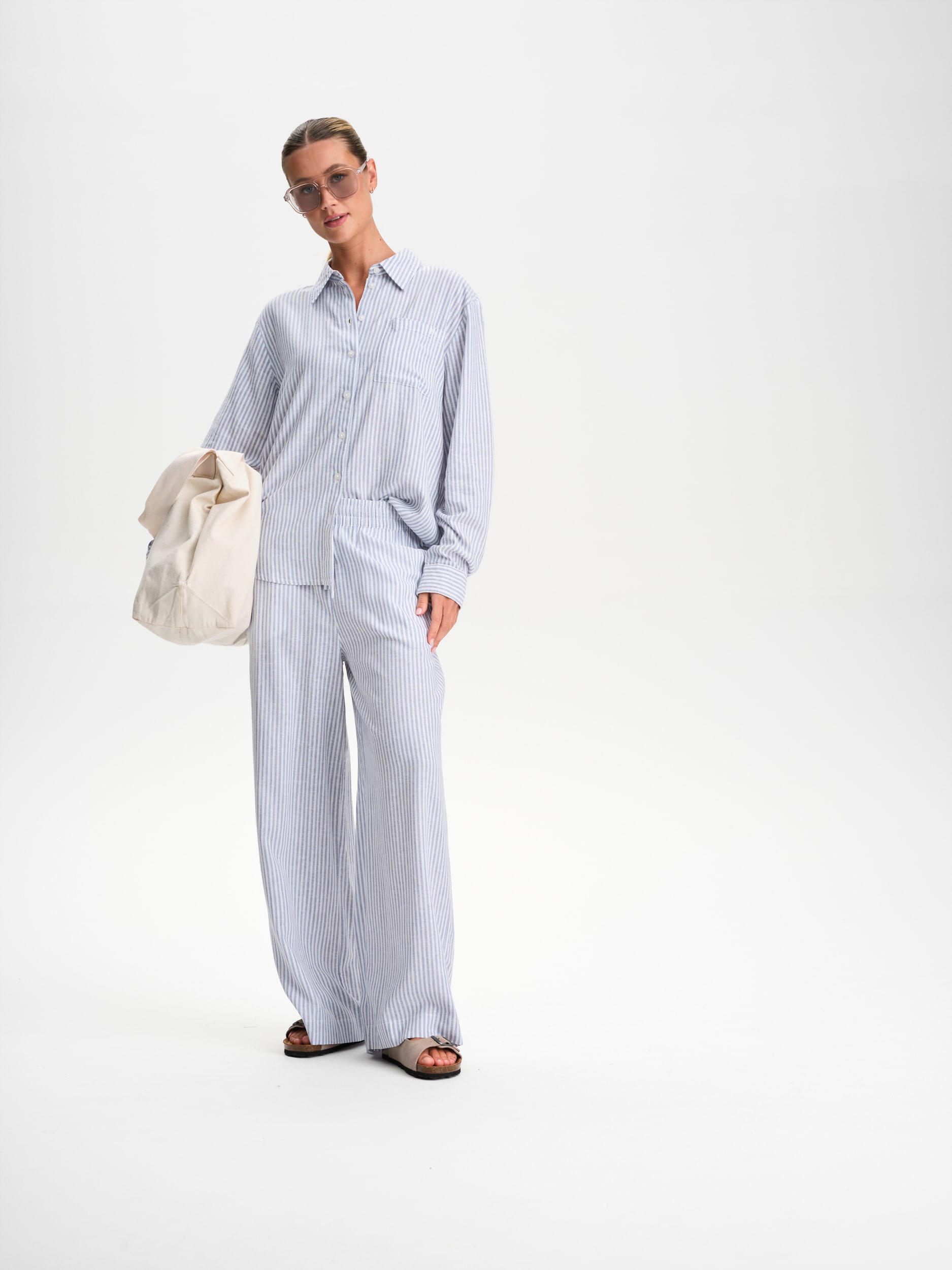 RACE MARINE, W SEA SIDE LINEN PANT
