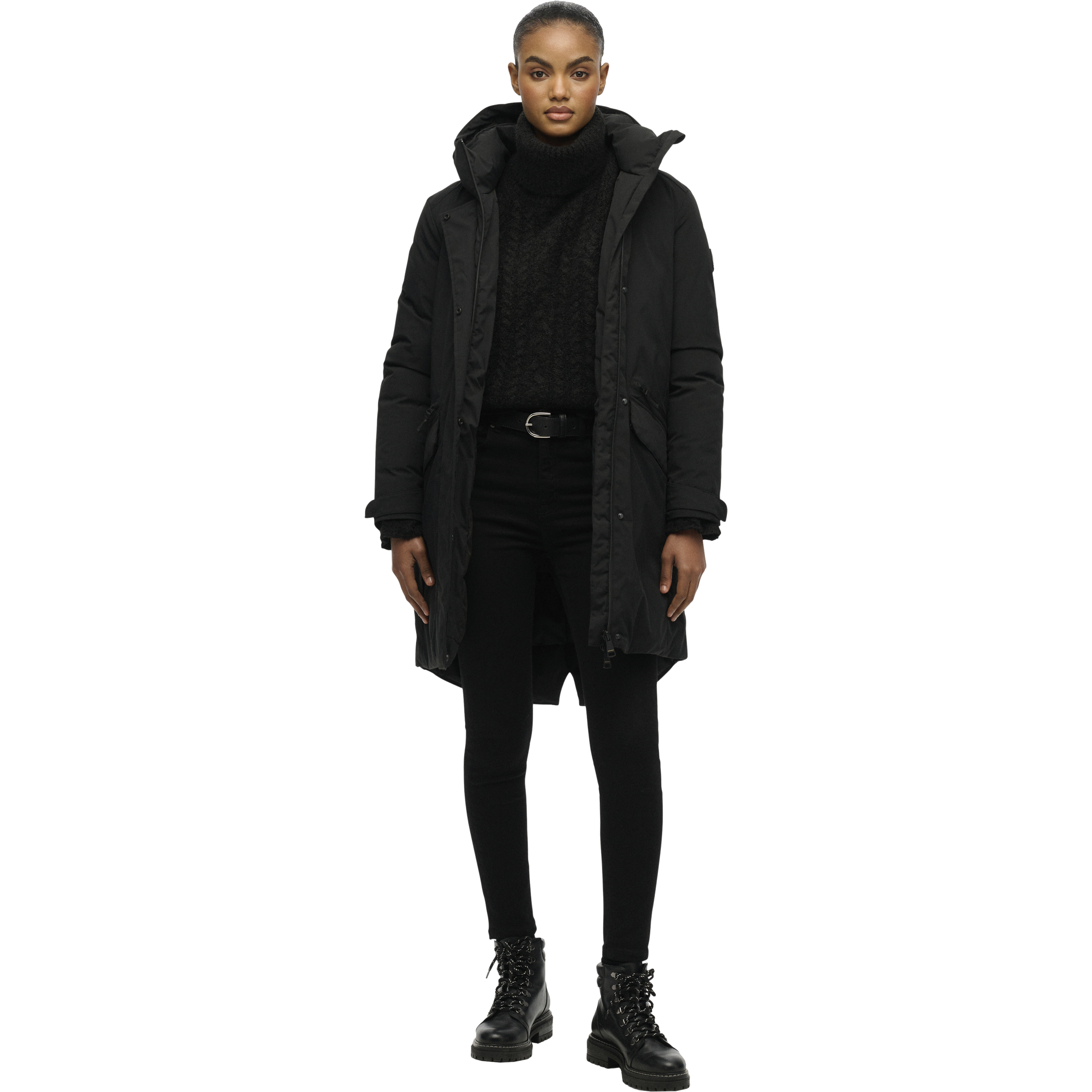 SUPERDRY, W City Fishtail Padd Park