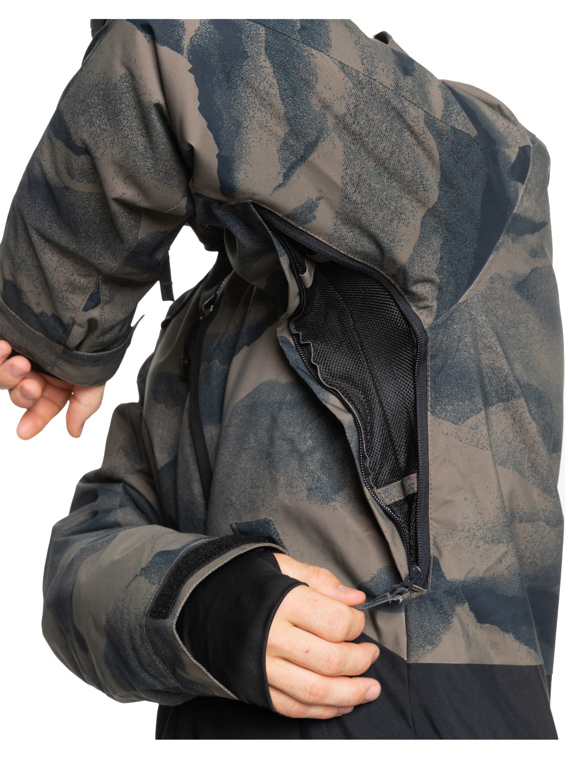 QUIKSILVER, M Mission Printed Block Jkt