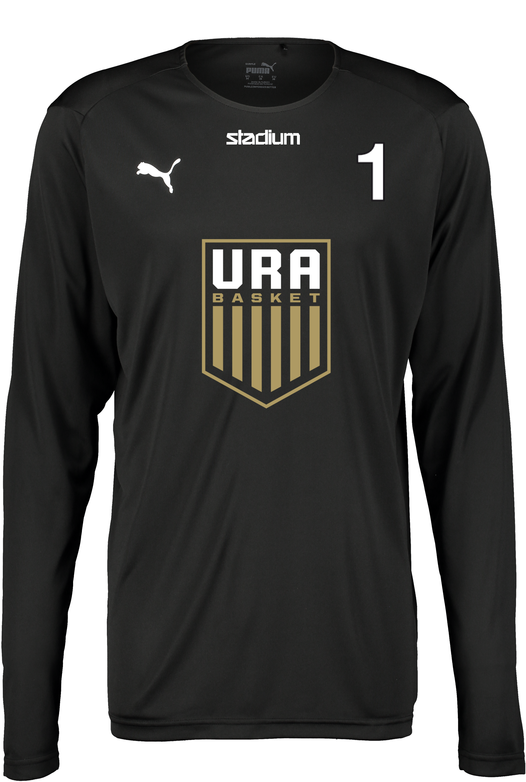 
PUMA, 
Hoops Team Ls Shooting Shirt, 
Detail 1
