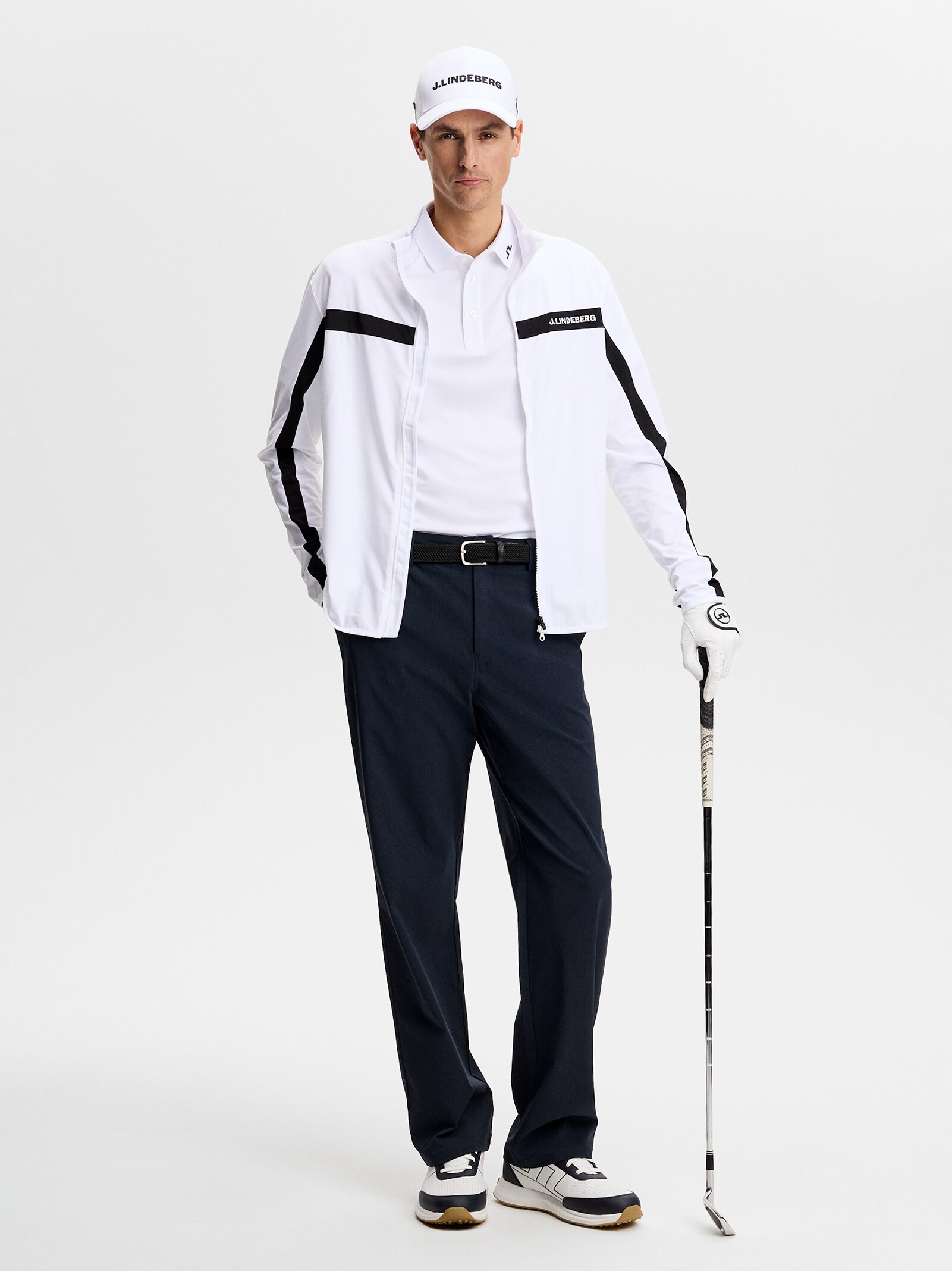 J LINDEBERG, M TOUR TECH POLO