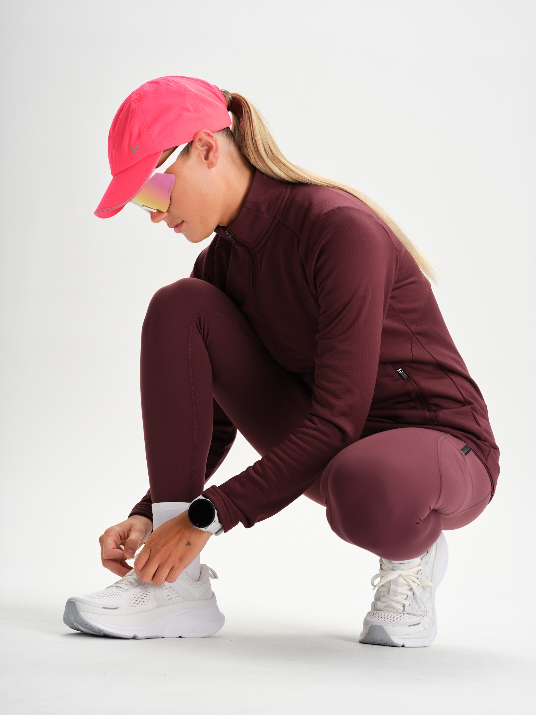 SOC, W Run Warm Up Zip