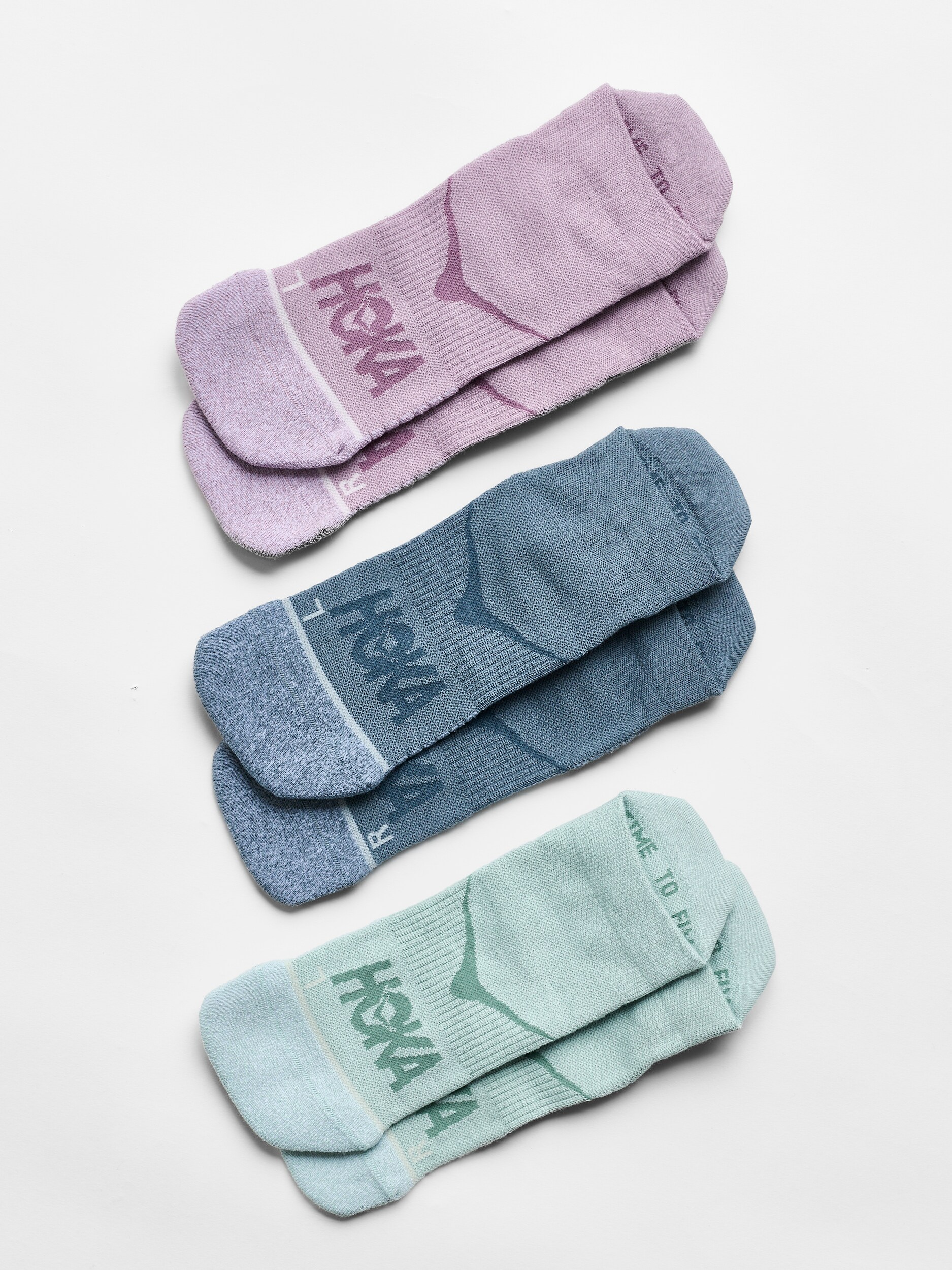 
HOKA, 
No Show Run Sock 3-pack, 
Detail 1
