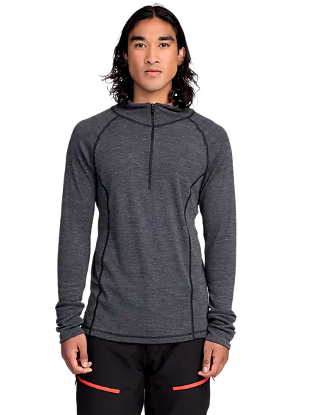370897101101 EVEREST M Wool Uw Half Zip 370897101101 EVEREST M Wool Uw Half Zip Model01 Detail