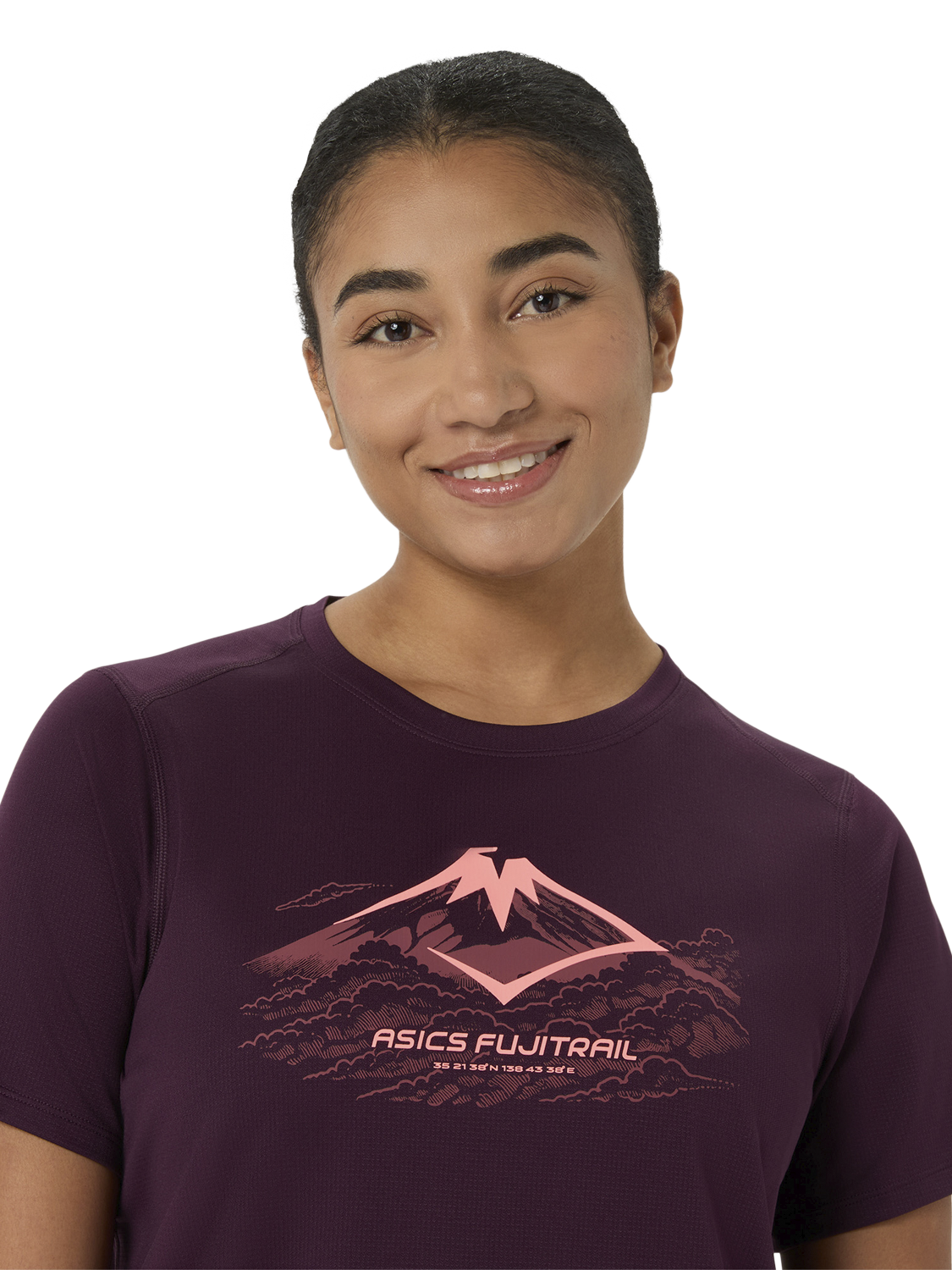 ASICS, W FUJUTRAIL LOGO SS TOP