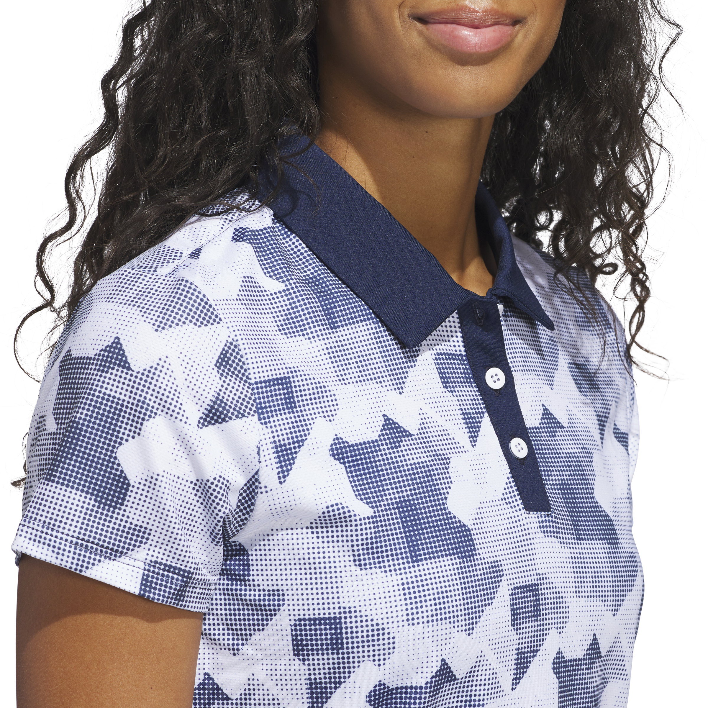 ADIDAS, W Ult Print Ss Polo