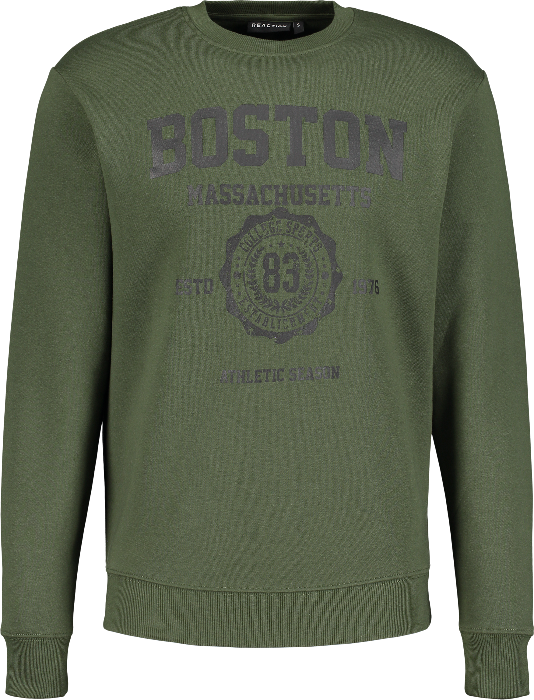 
REACTION, 
Crew Printed Sweatshirt M, 
Detail 1
