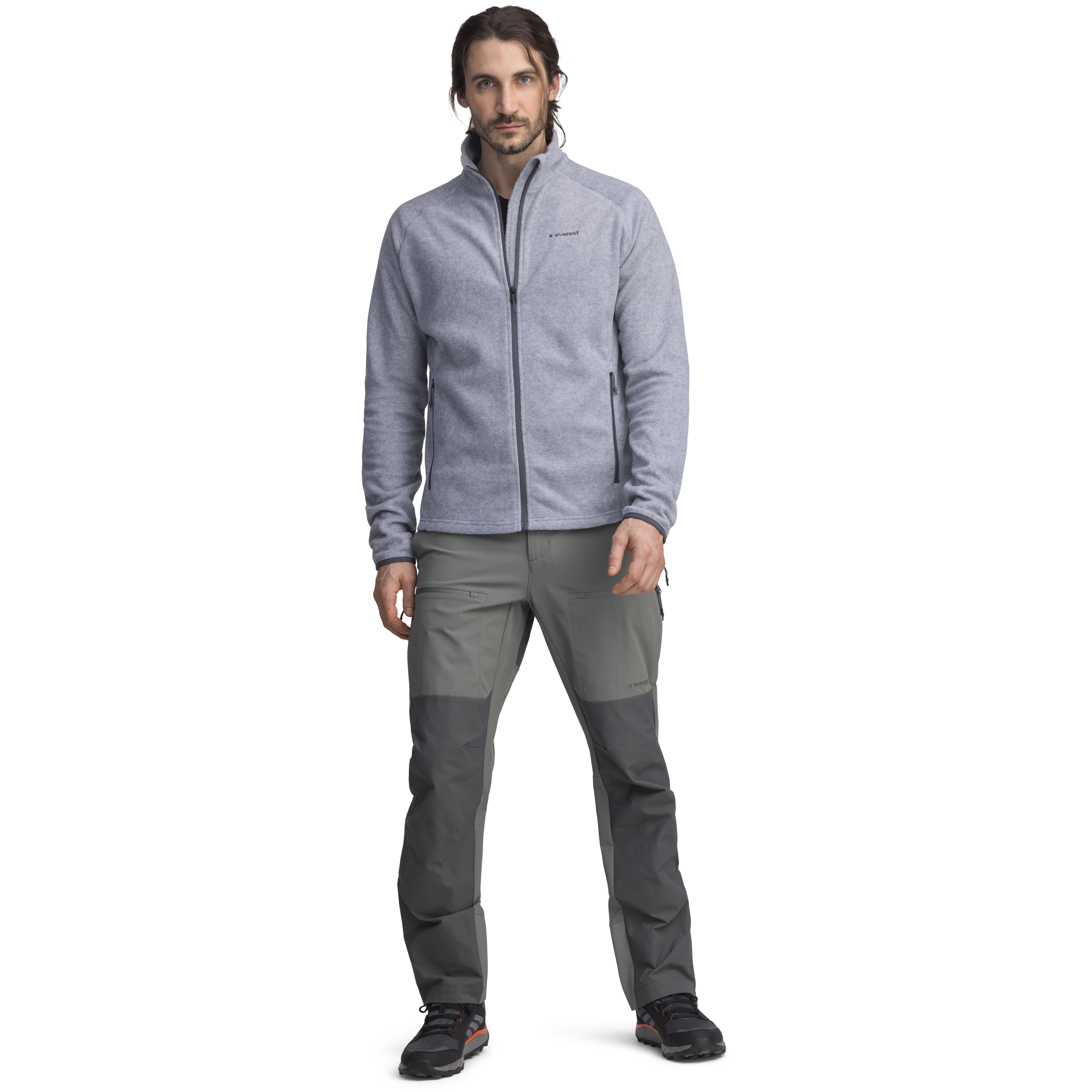 EVEREST, M Zip Fleece Jacket