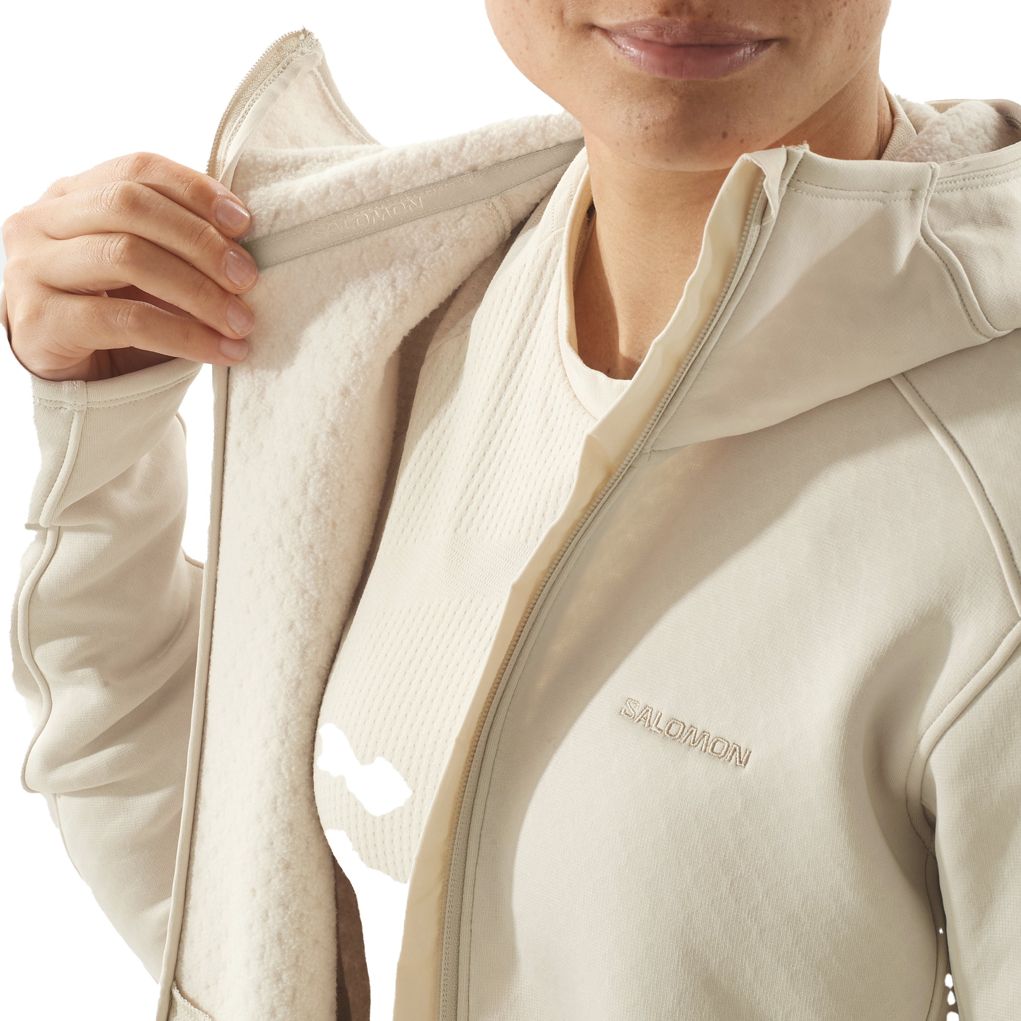 SALOMON, Sntial Midfleece Fz Hd W