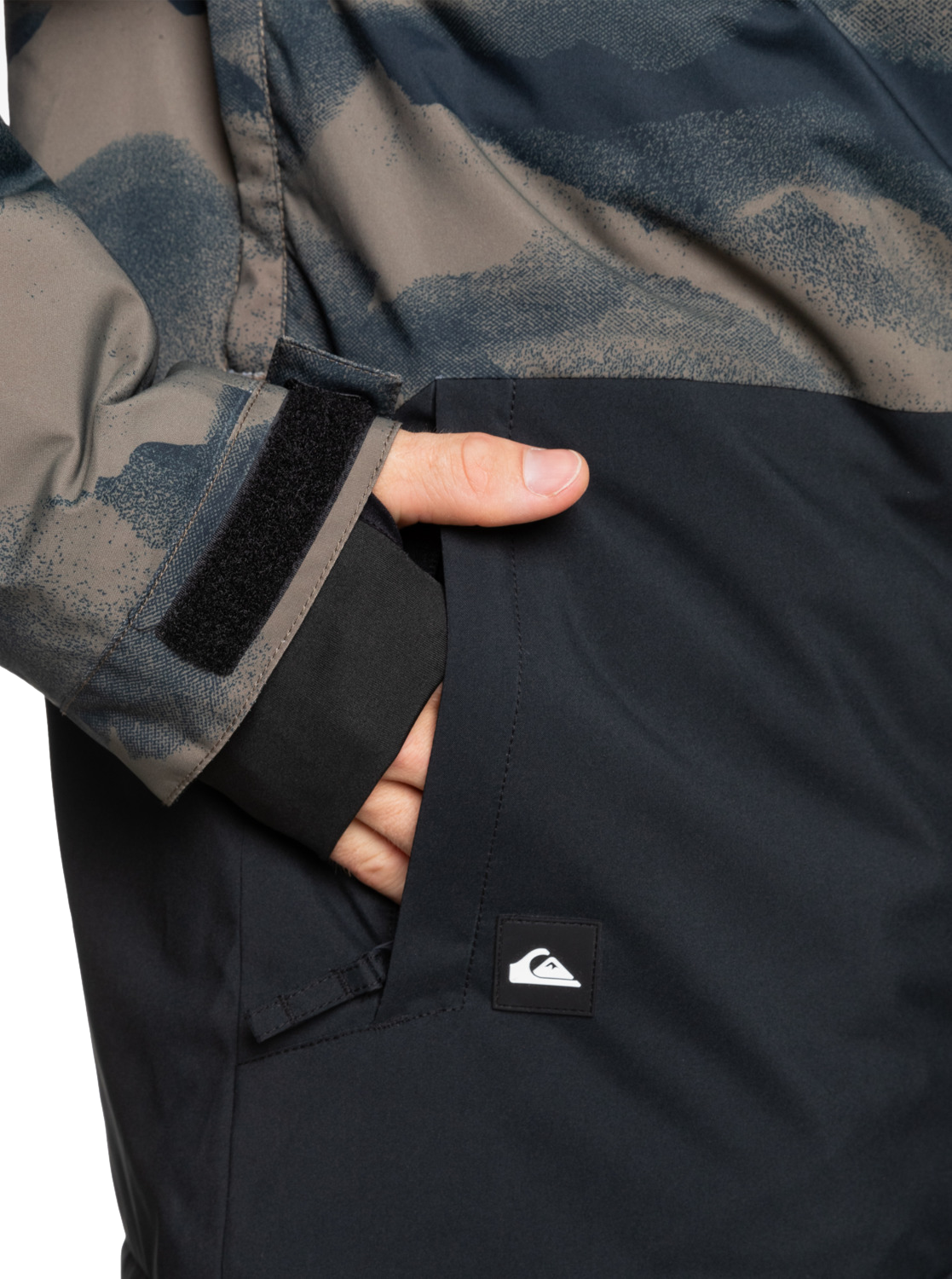 QUIKSILVER, M Mission Printed Block Jkt