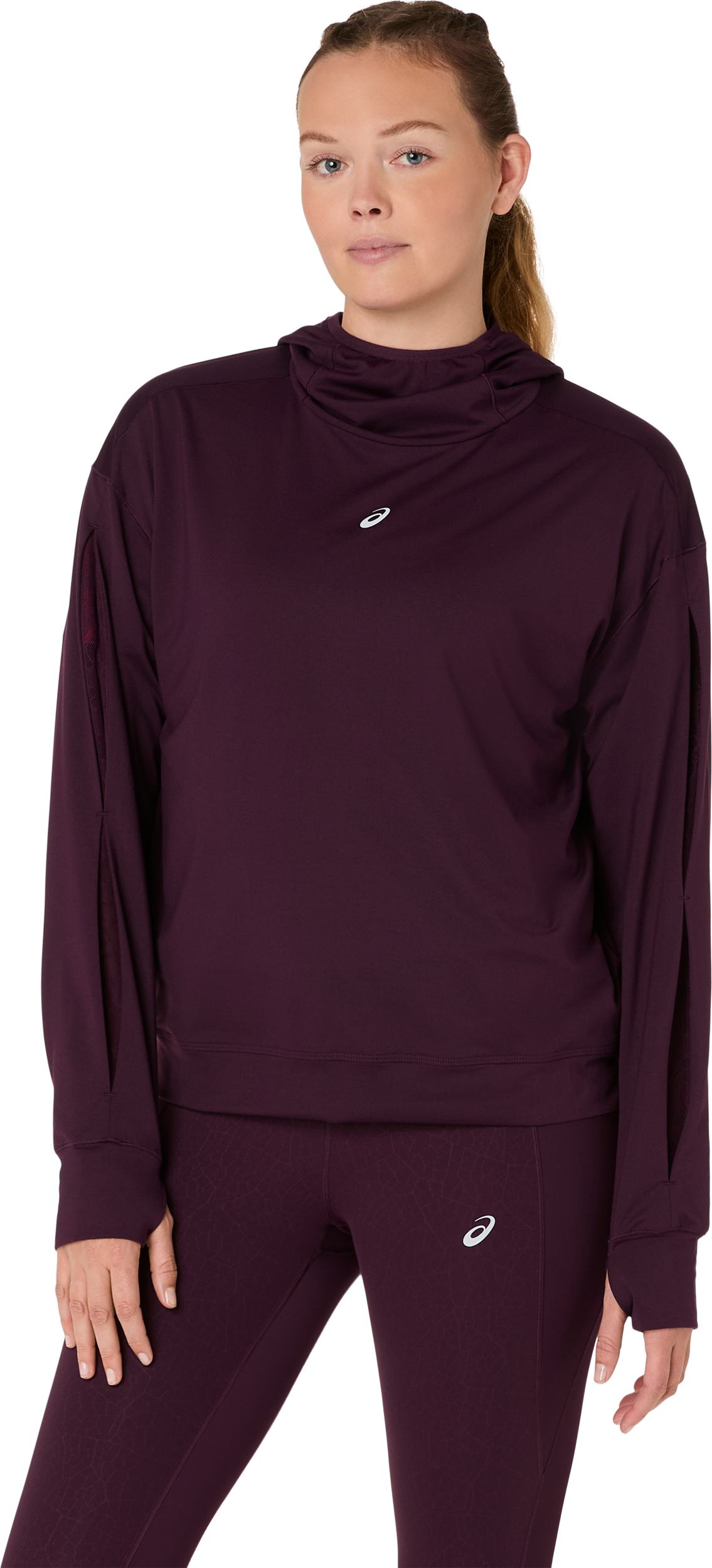 
ASICS, 
W NAGINO RUN WINTER HOODIE, 
Detail 1
