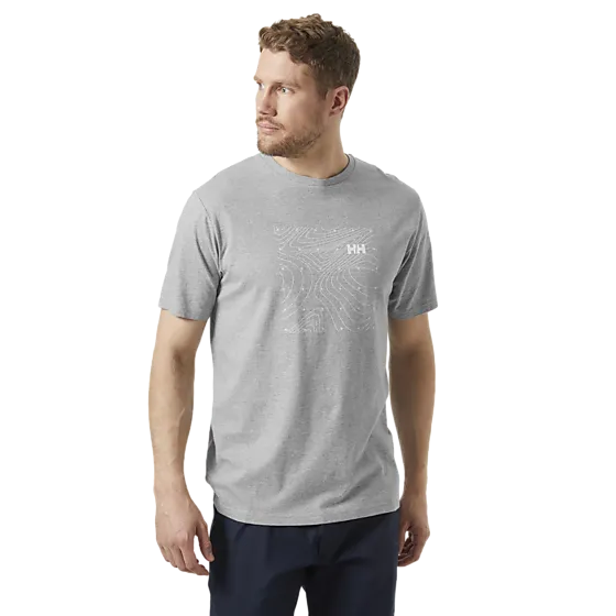 708153104102 HELLY HANSEN  Logo T-shirt 708153104102 HELLY HANSEN Logo T-shirt  Model01 Detail