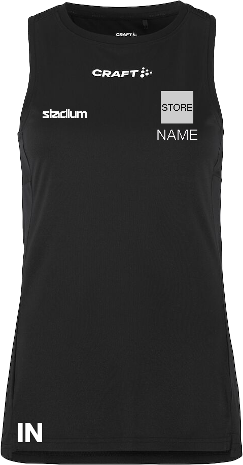 
CRAFT, 
Rush 2.0 Singlet W, 
Detail 1
