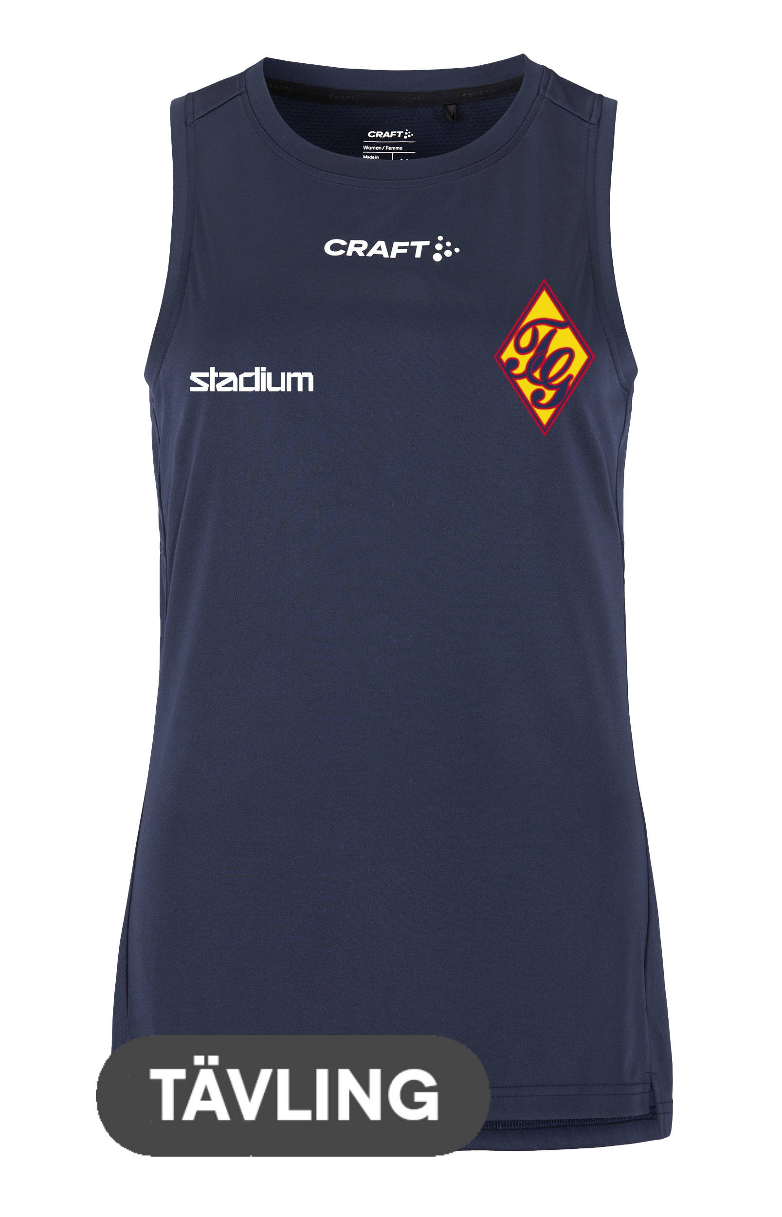 
CRAFT, 
Rush 2.0 Singlet W, 
Detail 1
