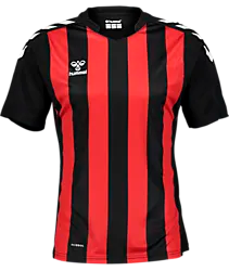 Core Xk Striped Jsy Ss Jr - Black/True Red Standard Small1x1