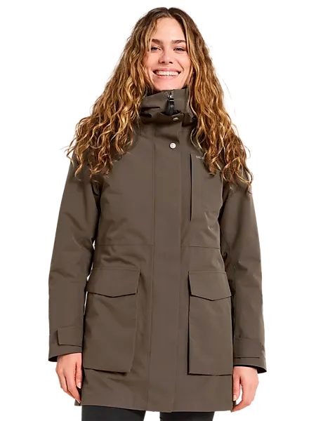 406557103101 DIDRIKSONS W Harriet Parka 406557103101 DIDRIKSONS W Harriet Parka Model01 Detail