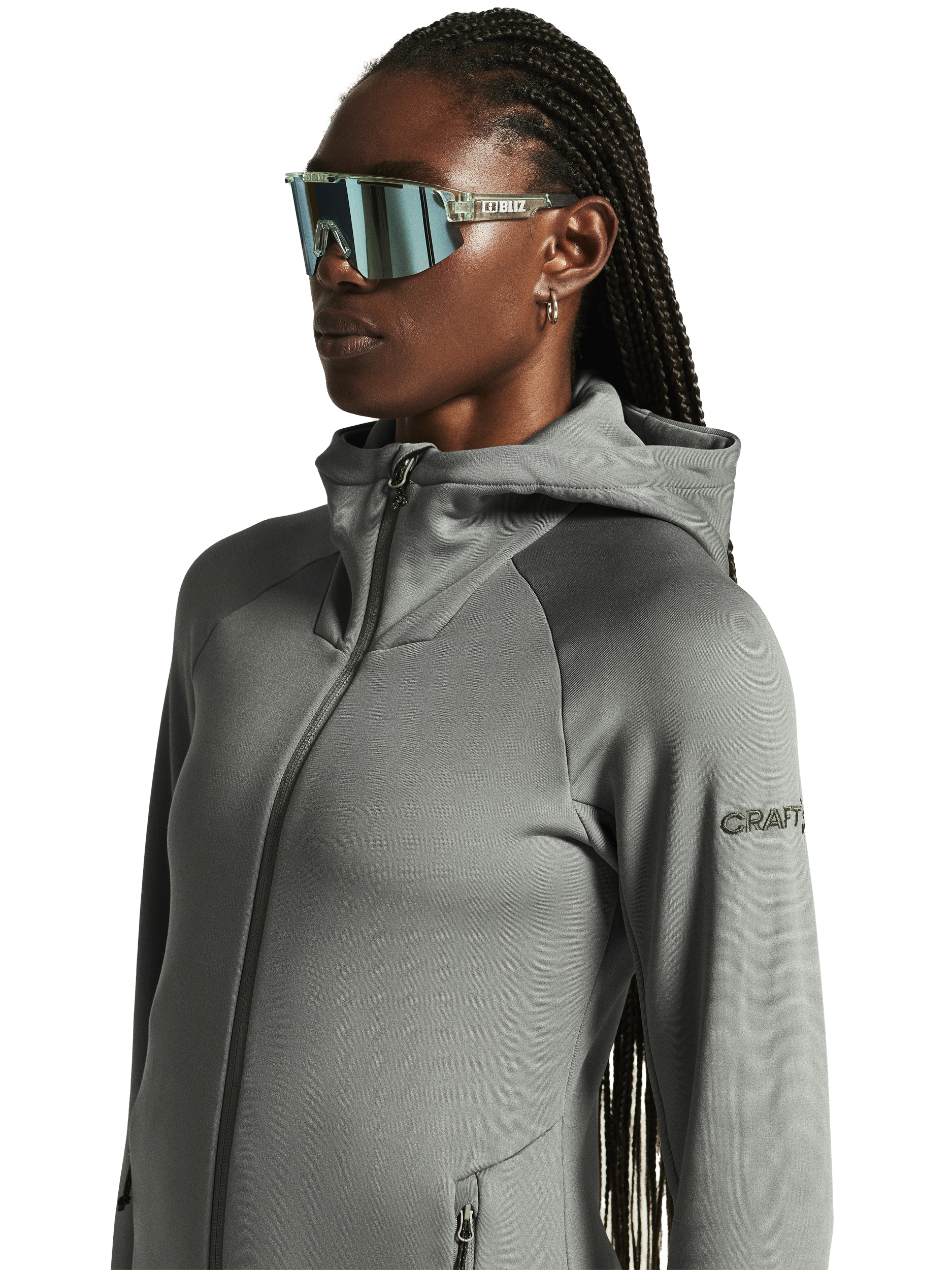 CRAFT, Adv Explore Power Fleece Hood Jkt W