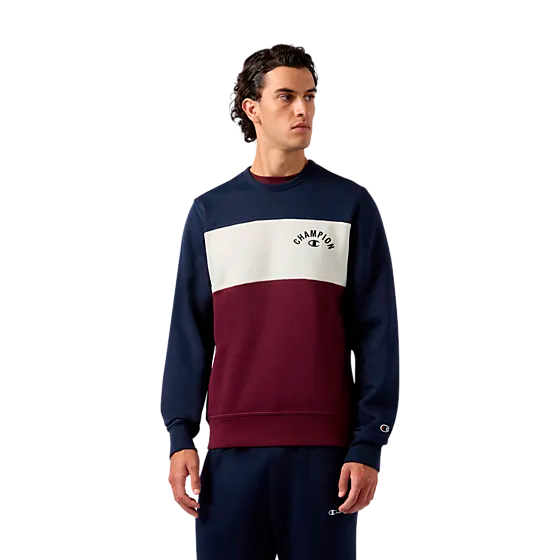 708070101102 CHAMPION  Sweatshirt Icons Crewneck M 708070101102 CHAMPION Sweatshirt Icons Crewneck M  Model01 Detail