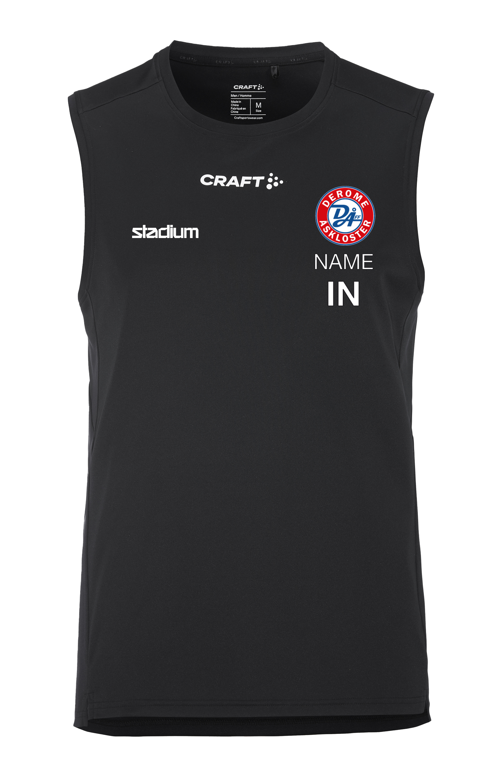 
CRAFT, 
Rush 2.0 Singlet Jr, 
Detail 1
