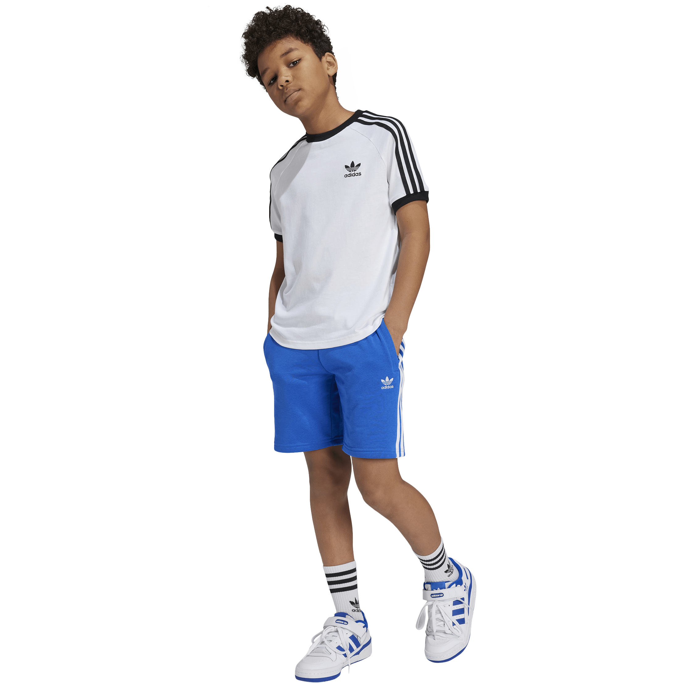 ADIDAS ORIGINALS, J 3 Stripe Tee