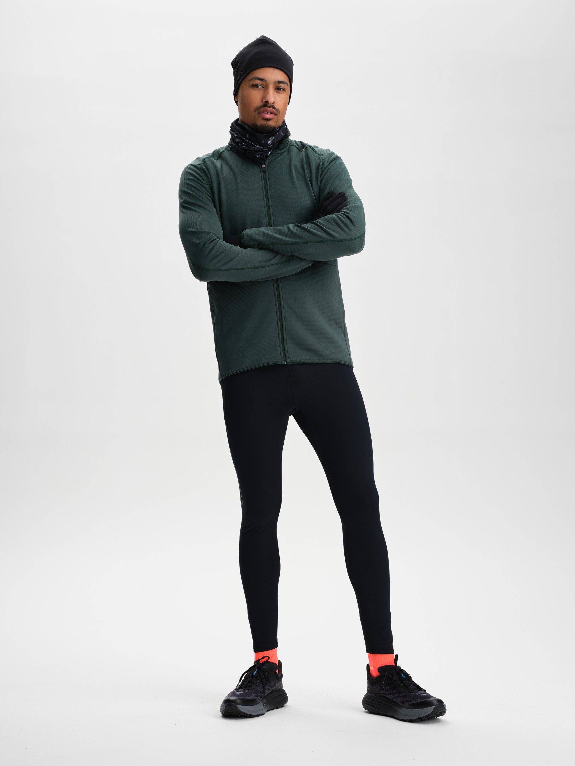 SOC, M Run Warm Up Full Zip