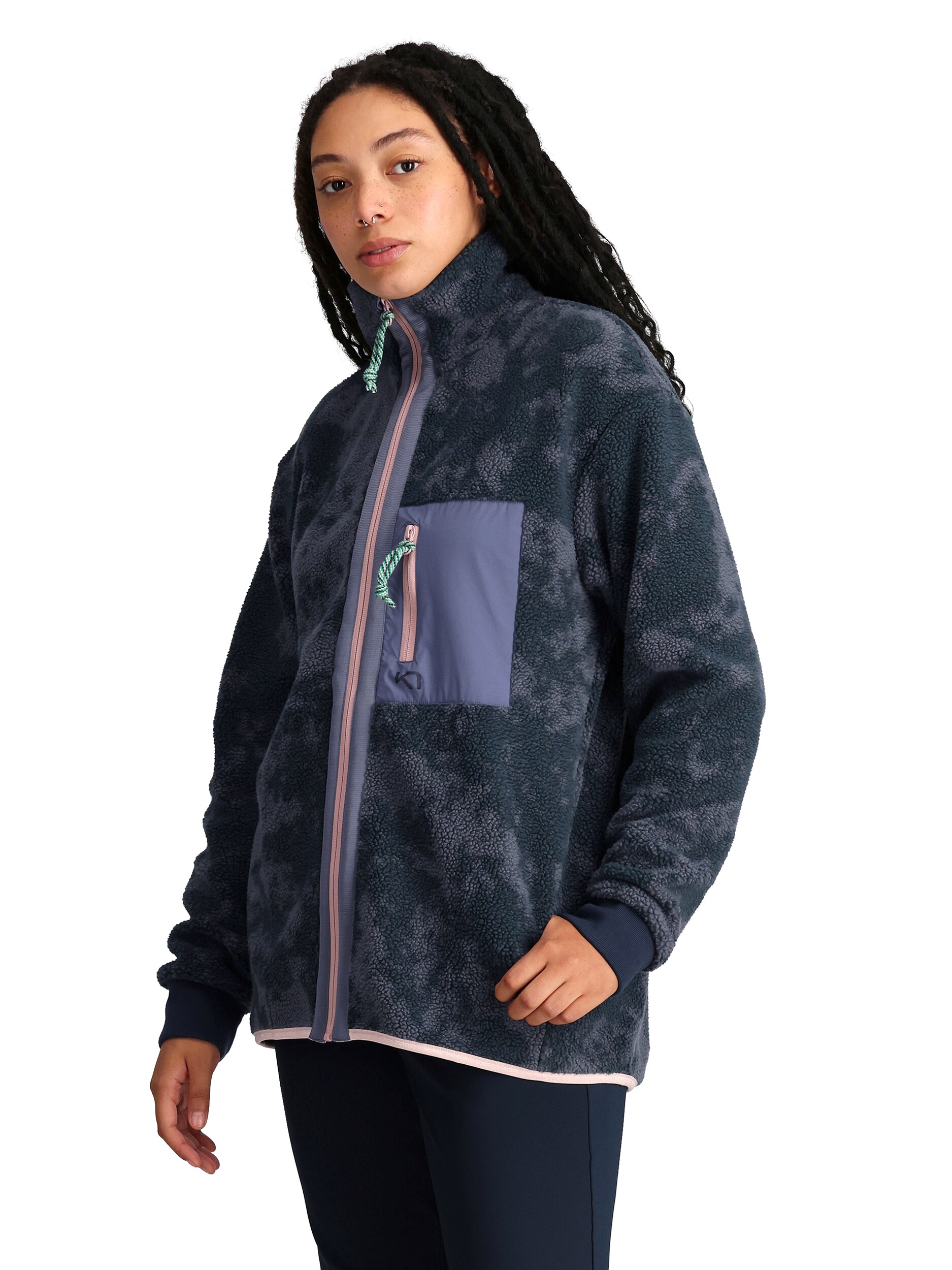 
KARI TRAA, 
ANE PILE JACKET WOMEN, 
Detail 1
