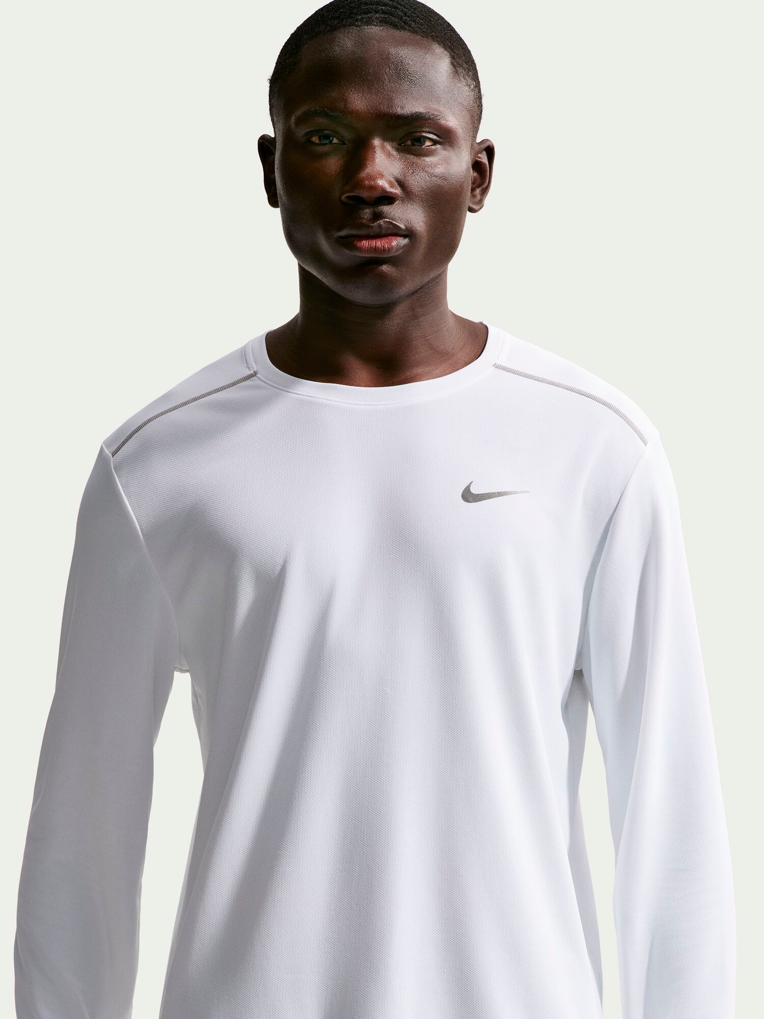 NIKE, M NIKE MILER DRI FIT LONG SLEEVE RUNNING TOP