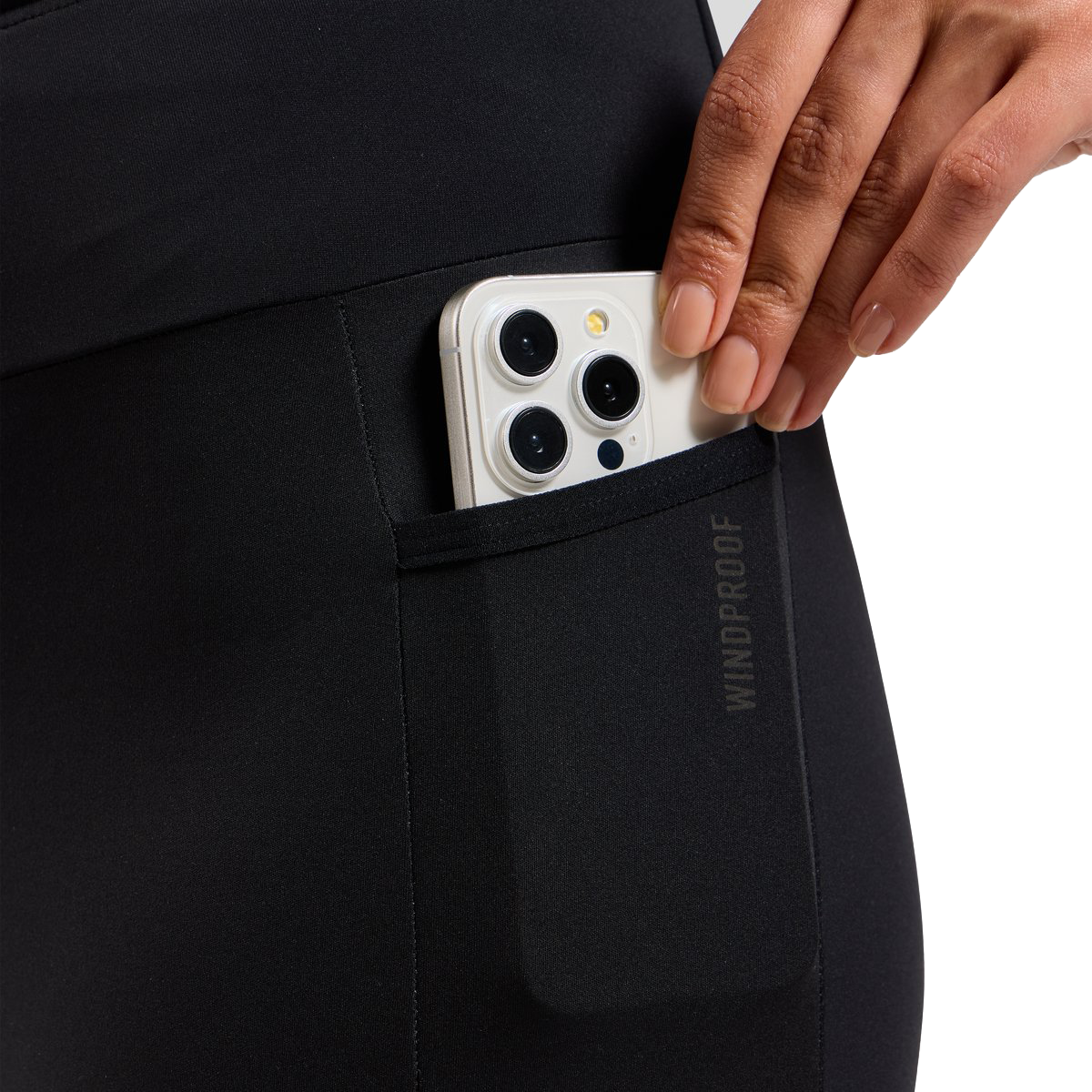 ODLO, W Tights Zeroweight Pro Windproof Warm