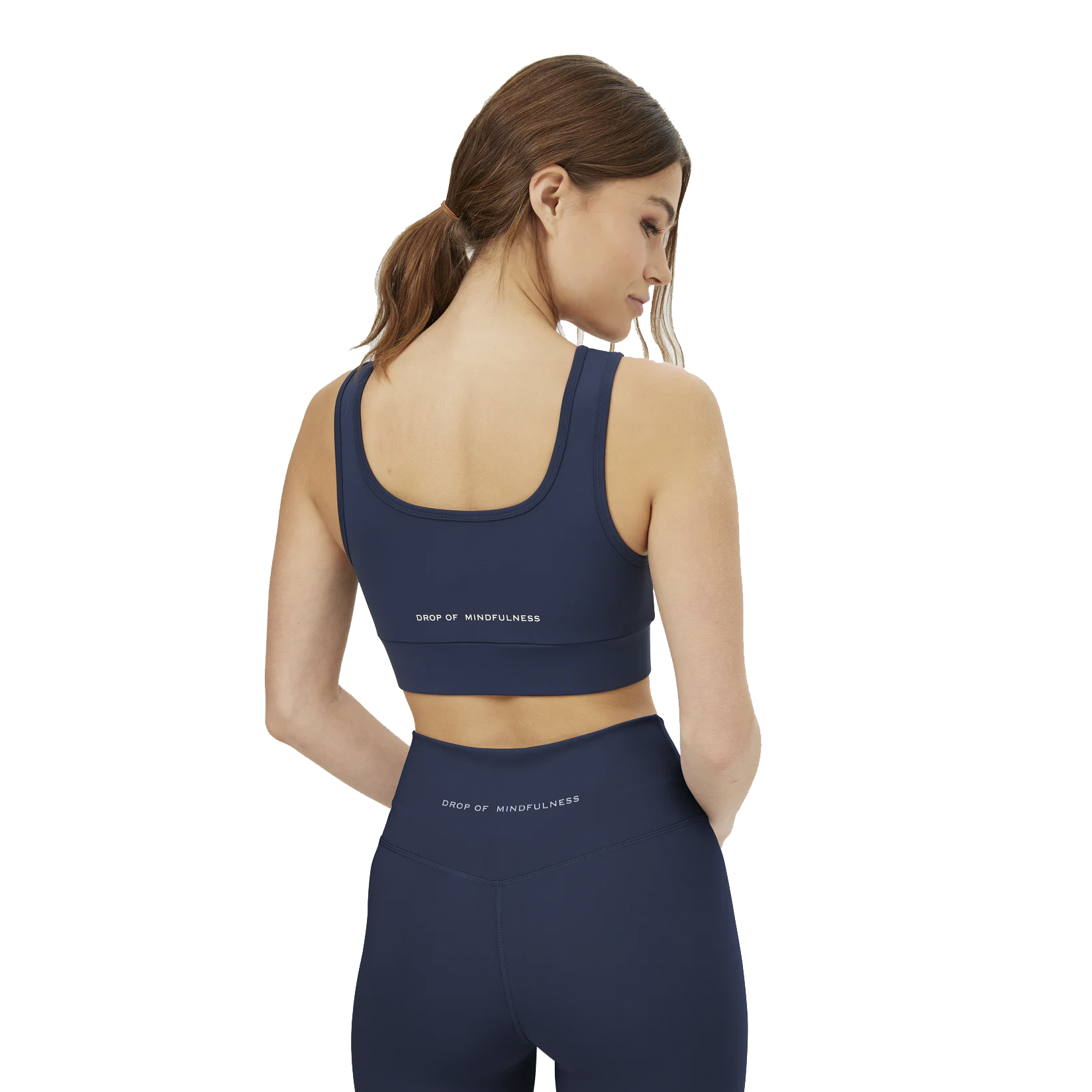 DROP OF MINDFULNESS, Square Neck Sports Bra