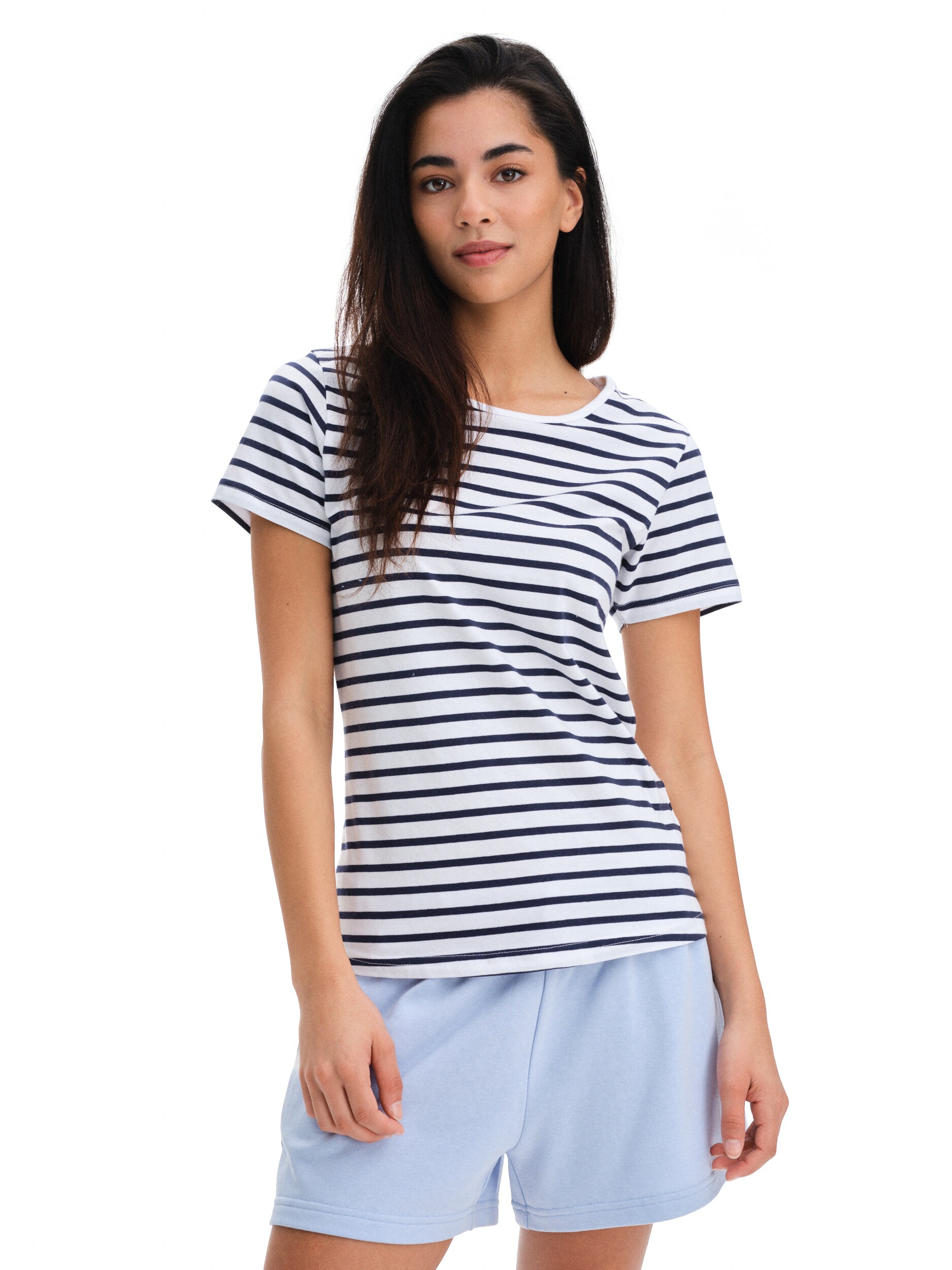 
TAKEOFF, 
Basic Tee W, 
Detail 1
