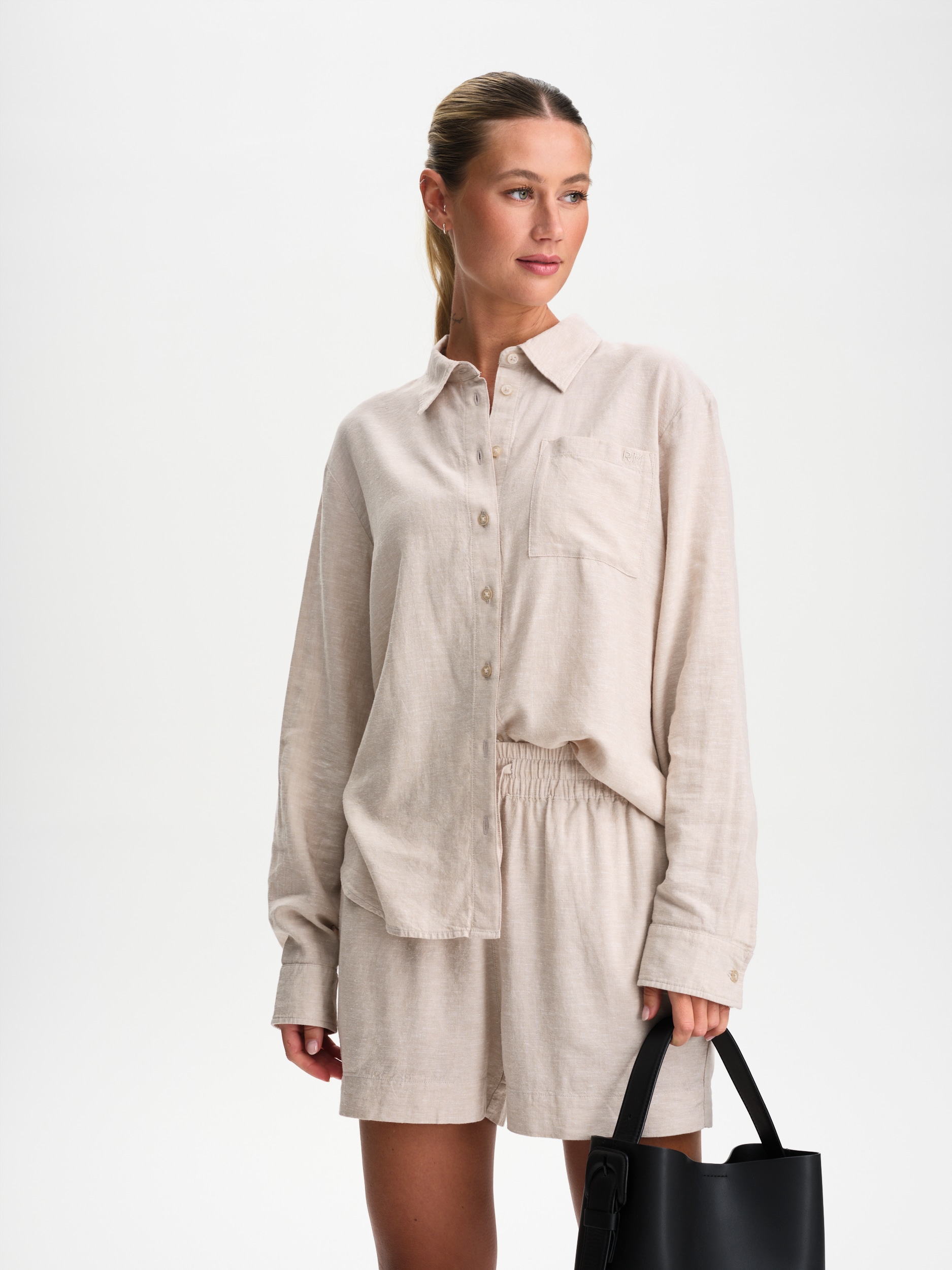 
RACE MARINE, 
W SEA SIDE LINEN SHIRT, 
Detail 1
