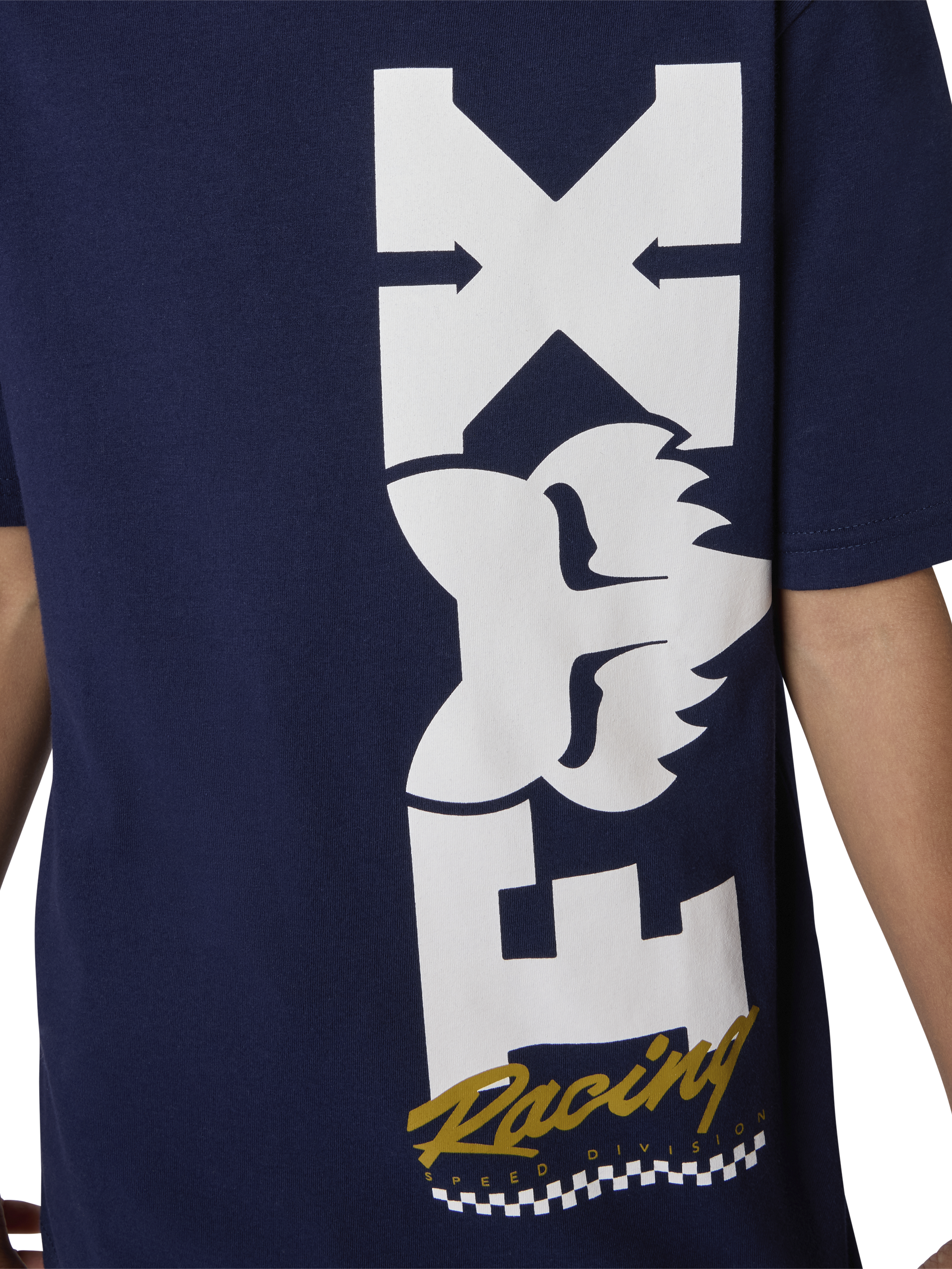 FOX, YTH CHECKER SS TEE