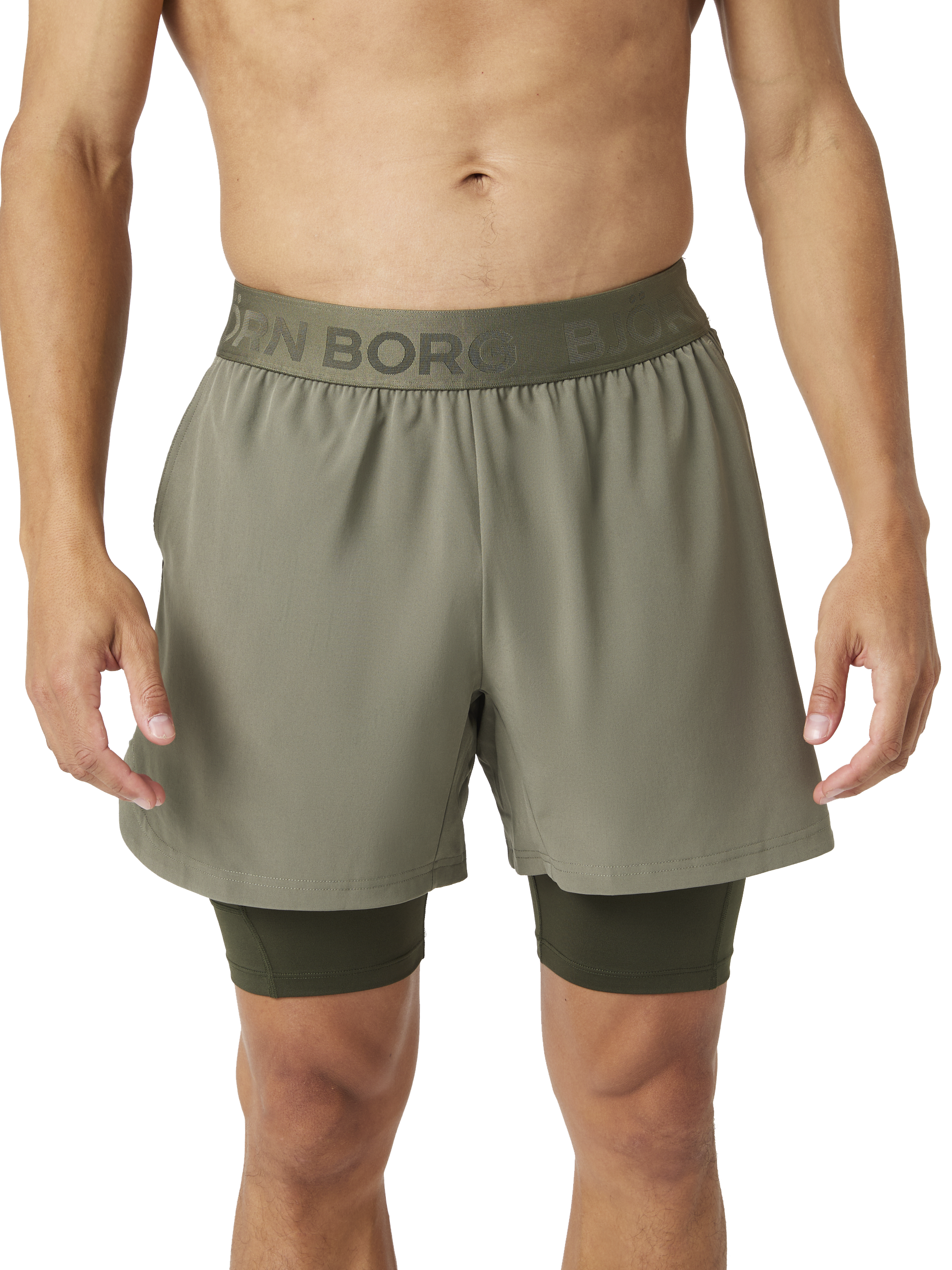 
BJ&Ouml;RN BORG, 
M Borg 2 In 1 Shorts, 
Detail 1
