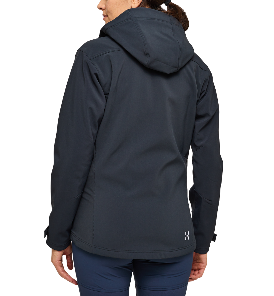 HAGL&Ouml;FS, CHILLY SOFTSHELL HOOD WOMEN