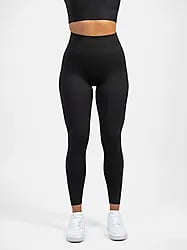 GAVELO SEAMLESS SIGNATURE TIGHTS BLACK - BLACK Model01 Small1x1