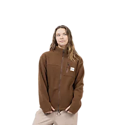 W Versa Sherpa Jkt - Brown Model01 Small1x1