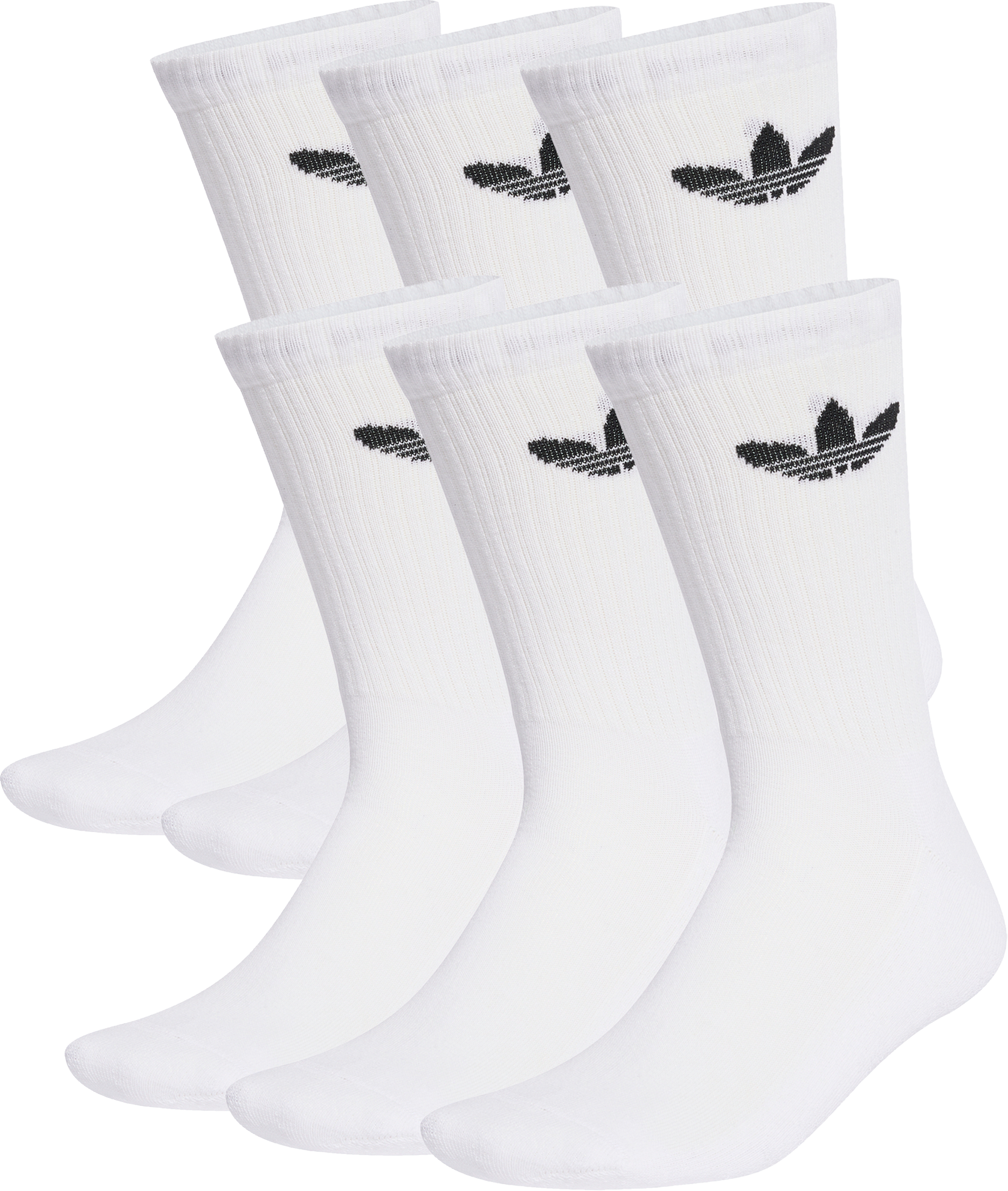 
ADIDAS ORIGINALS, 
U Trefoil Cushion Crew Socks 6 Pairs, 
Detail 1
