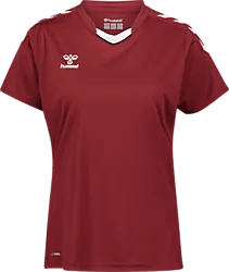 Core Xk Poly Jsy Ss W - Maroon Standard Small1x1