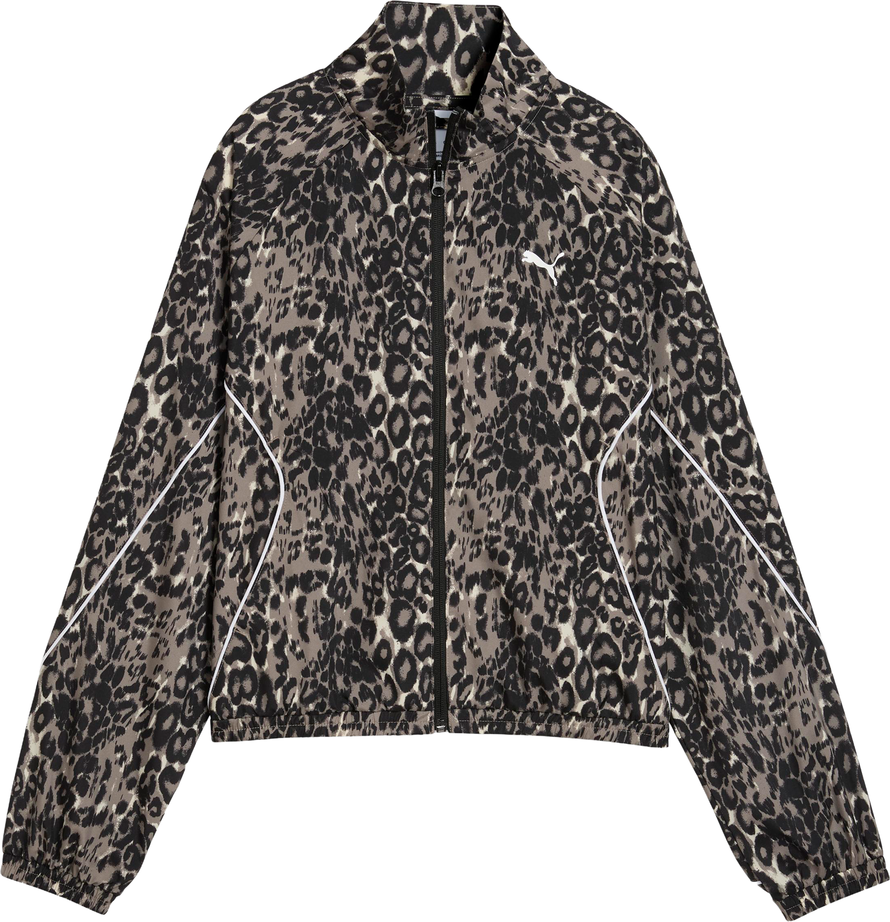 
PUMA, 
W SPORT ANIMAL RELAXED AOP FULL-ZIP WOVEN JACKET, 
Detail 1
