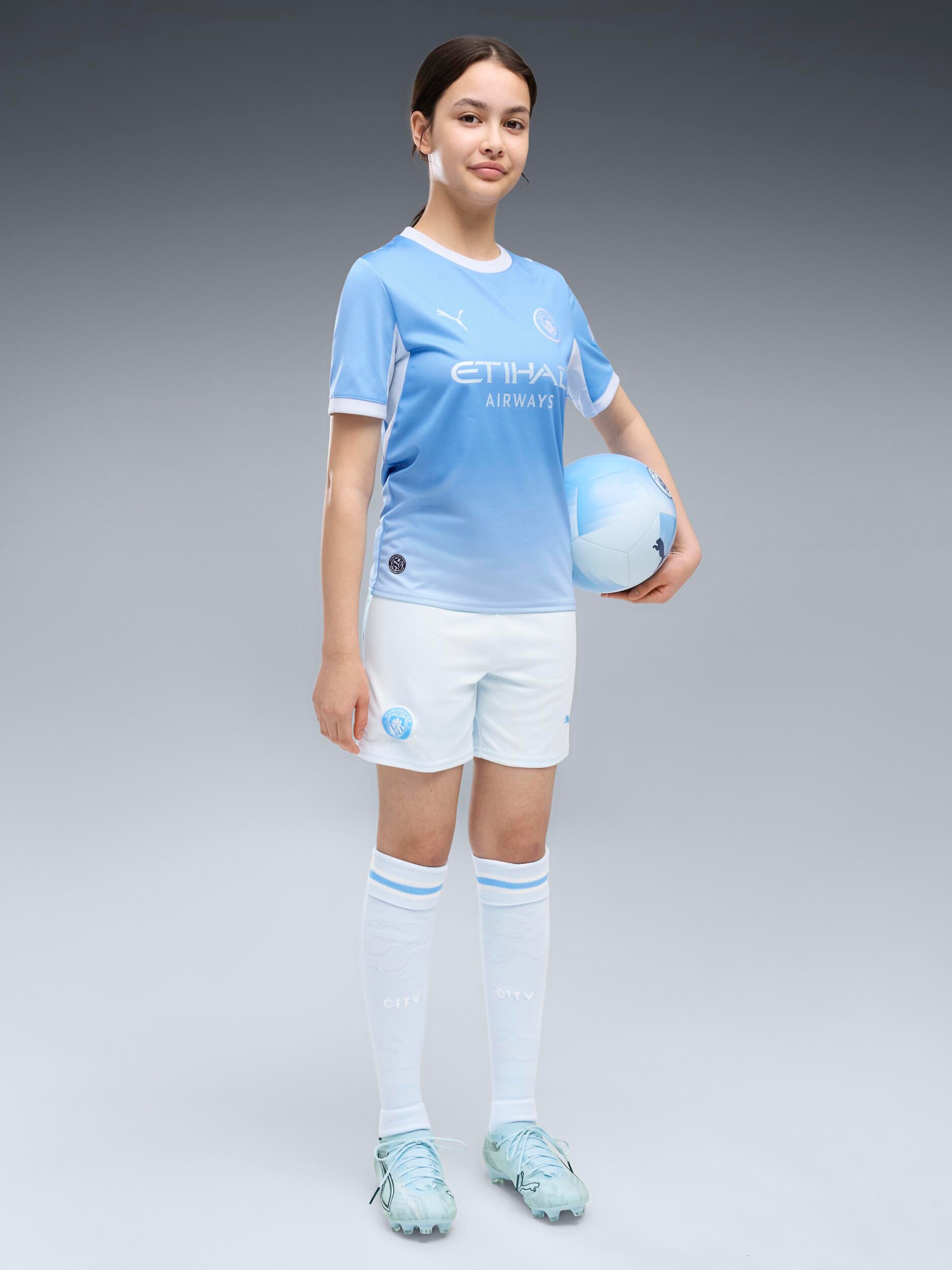 PUMA, MCFC SHORTS REPLICA JR